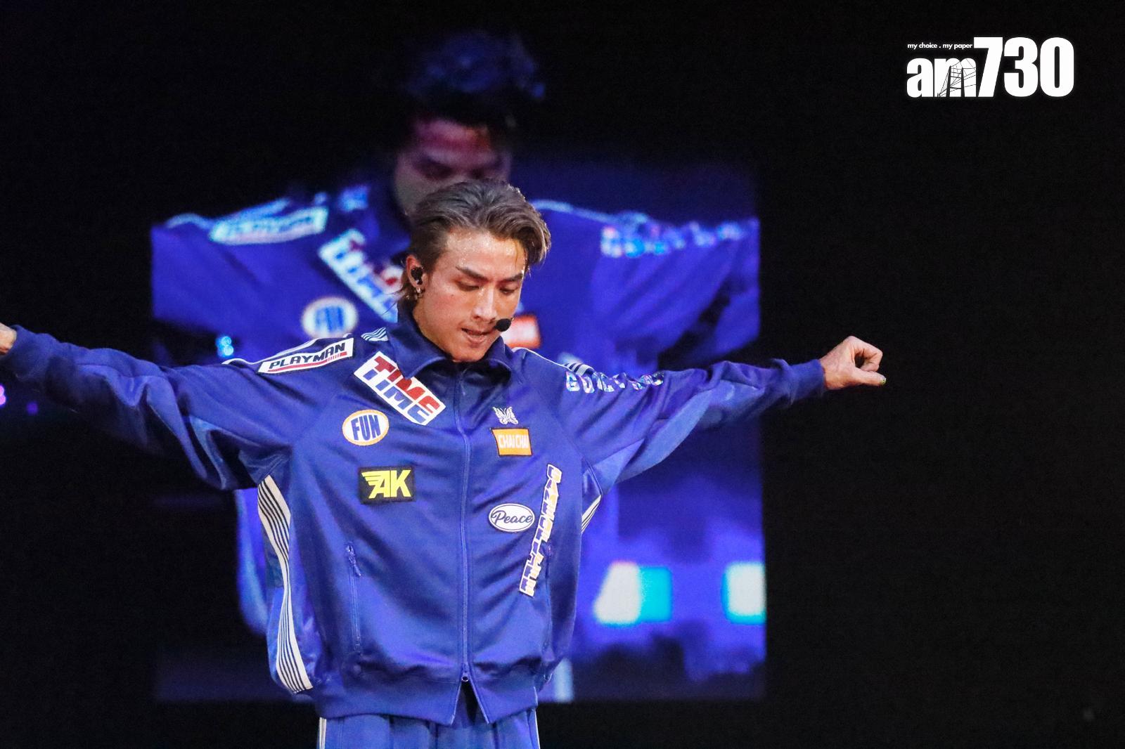 AK在個唱大展舞技。(娛樂組攝)