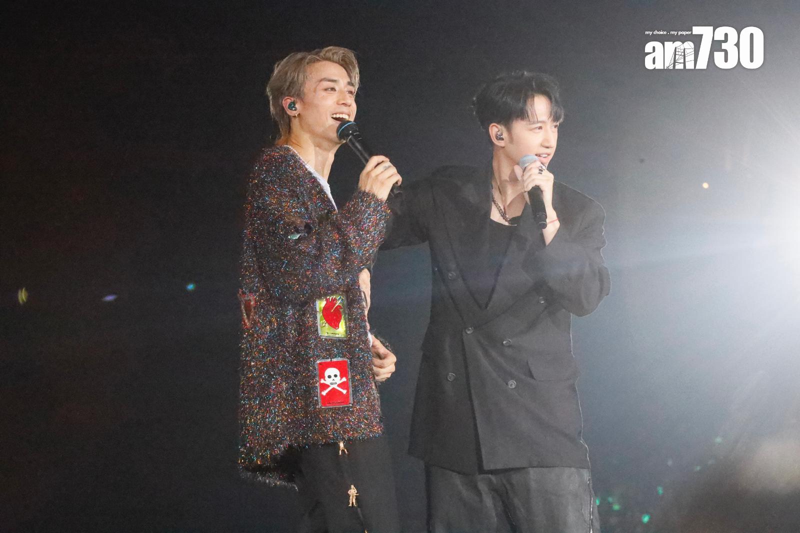 馮允謙擔任AK演唱會嘉賓。(娛樂組攝)