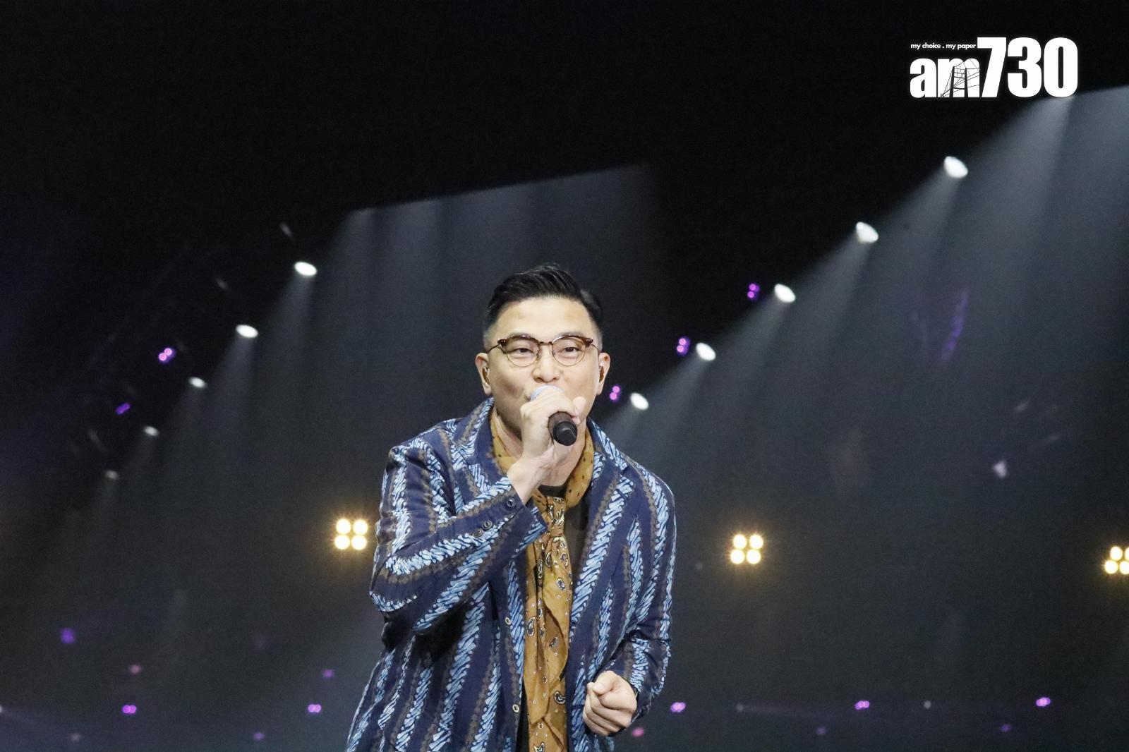 RubberBand擔任AK演唱會嘉賓。(娛樂組攝)