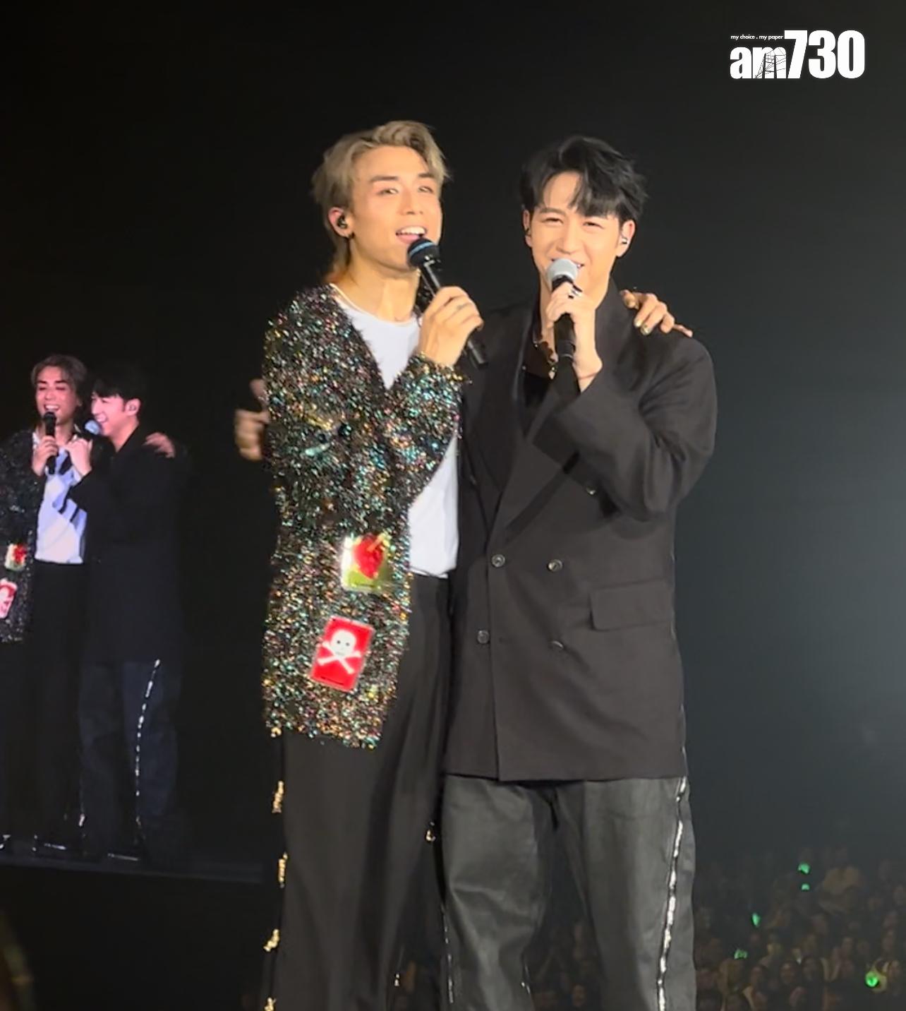 馮允謙擔任AK演唱會嘉賓。(娛樂組攝)