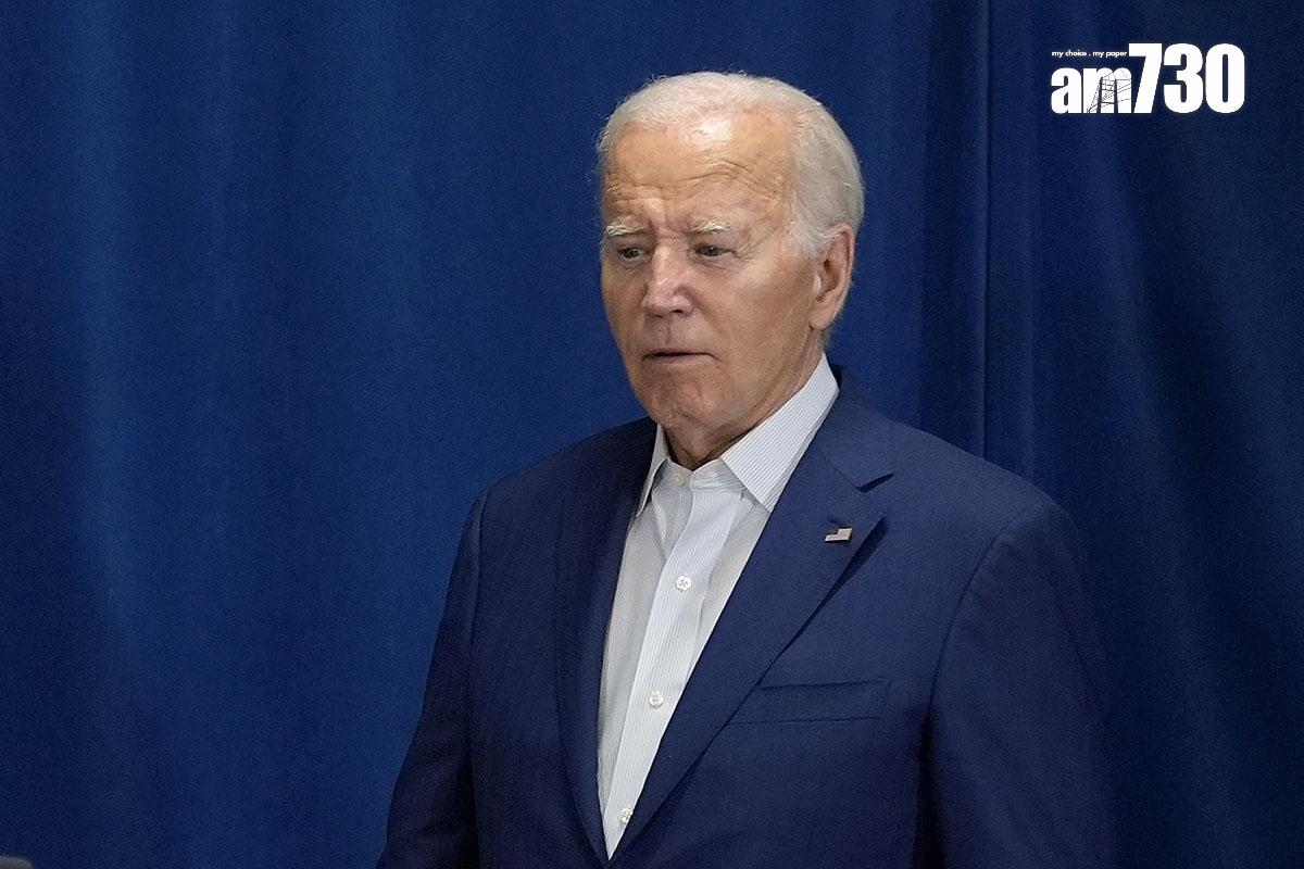 拜登譴責槍擊事件,批評這種暴力行為令人覺得噁心。(美聯社)