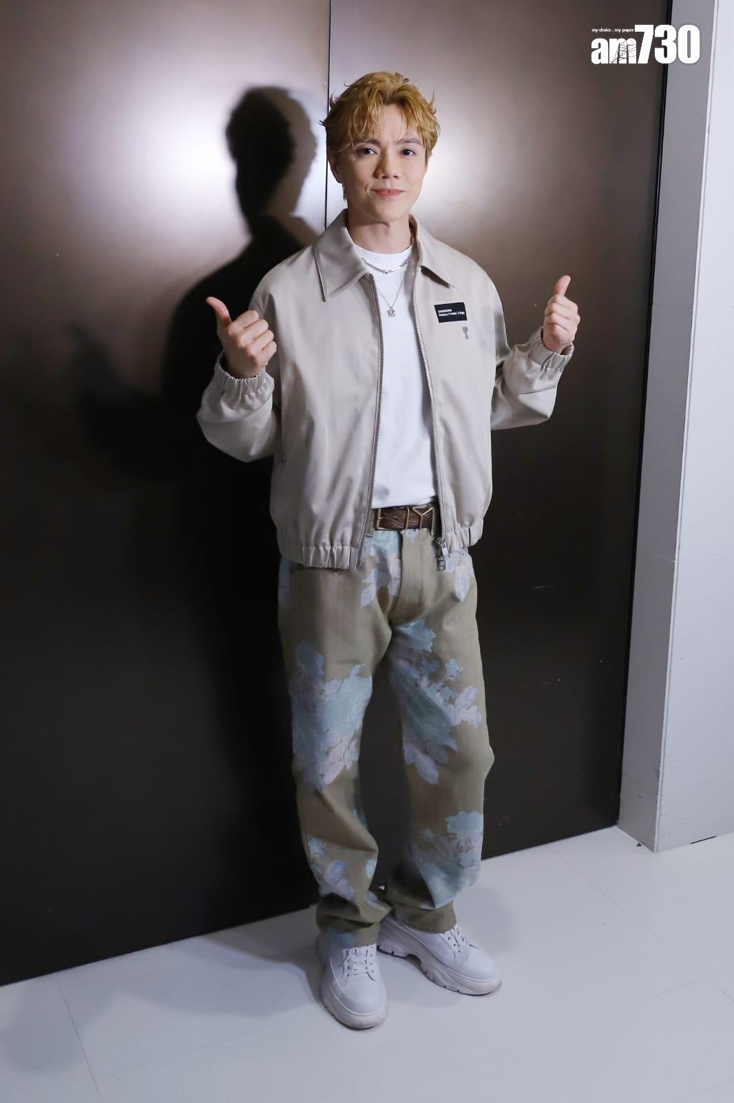 張敬軒地獄式操肌,表示要練靚個pat。