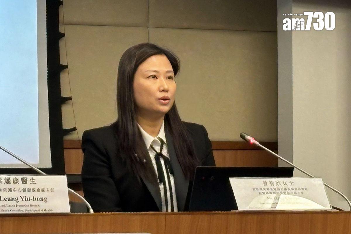 食環署防治蟲鼠事務諮詢組蚊類風險評估及諮詢小組主管曾智欣。(林嘉瑩攝)