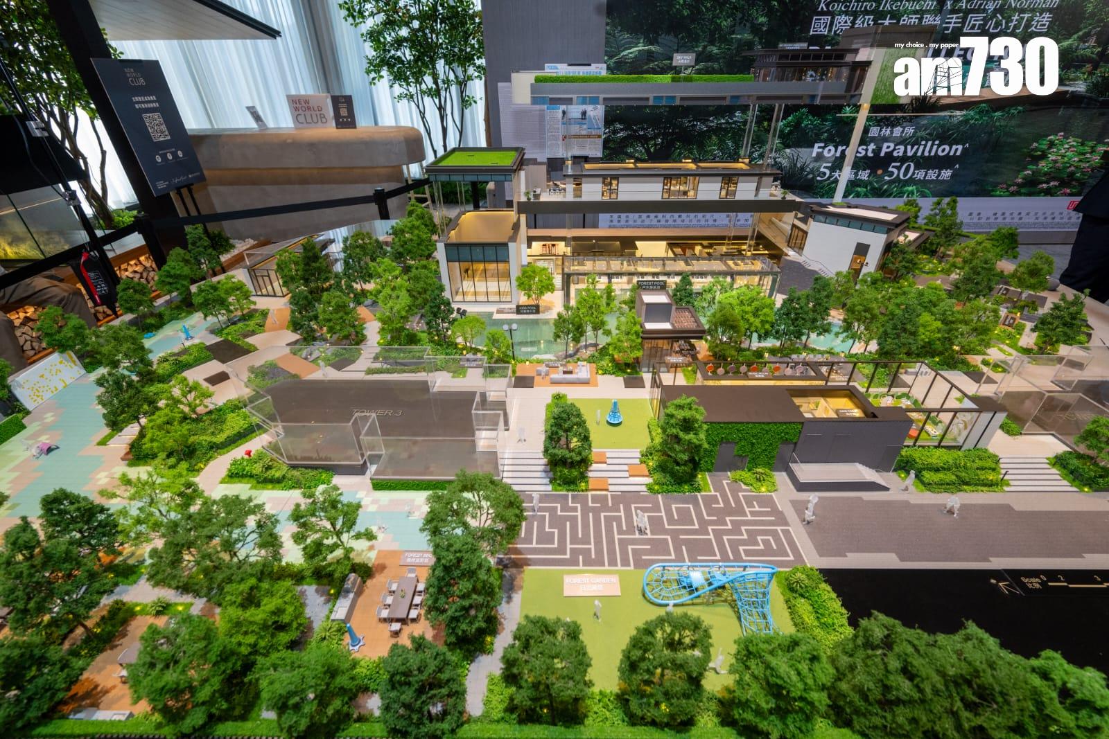 柏蔚森I會所Forest Pavilion逾5.4萬呎 五大主題區設50項設施|啟德新盤