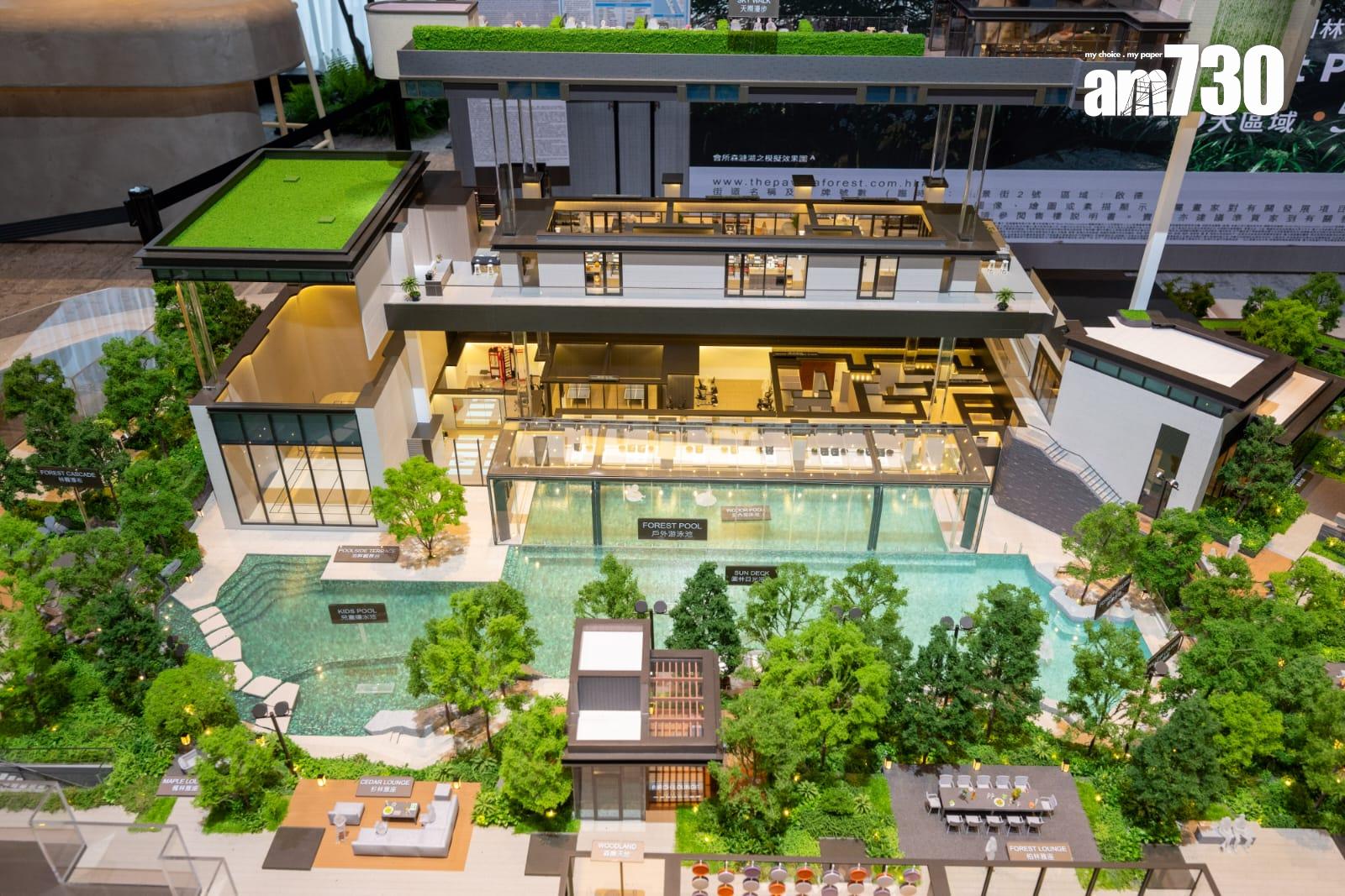 柏蔚森I會所Forest Pavilion逾5.4萬呎 五大主題區設50項設施|啟德新盤