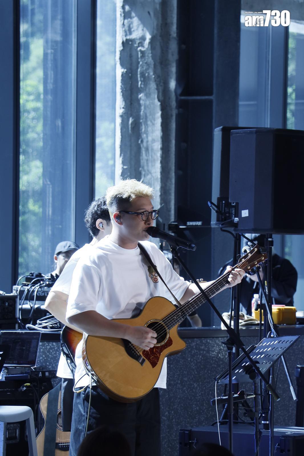 吳林峰於荃灣紗廠舉行兩場《吳林峰ROUTE 58 Music Sharing》音樂會,以歌會友。(娛樂組)