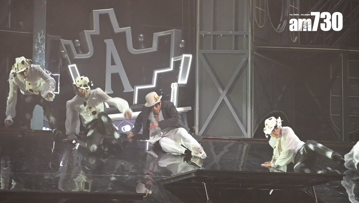 郭富城《ICONIC世界巡迴演唱會2024香港站》。(林俊源攝)