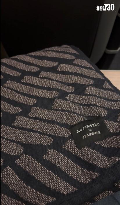 芬蘭航空Marimekko毛毯