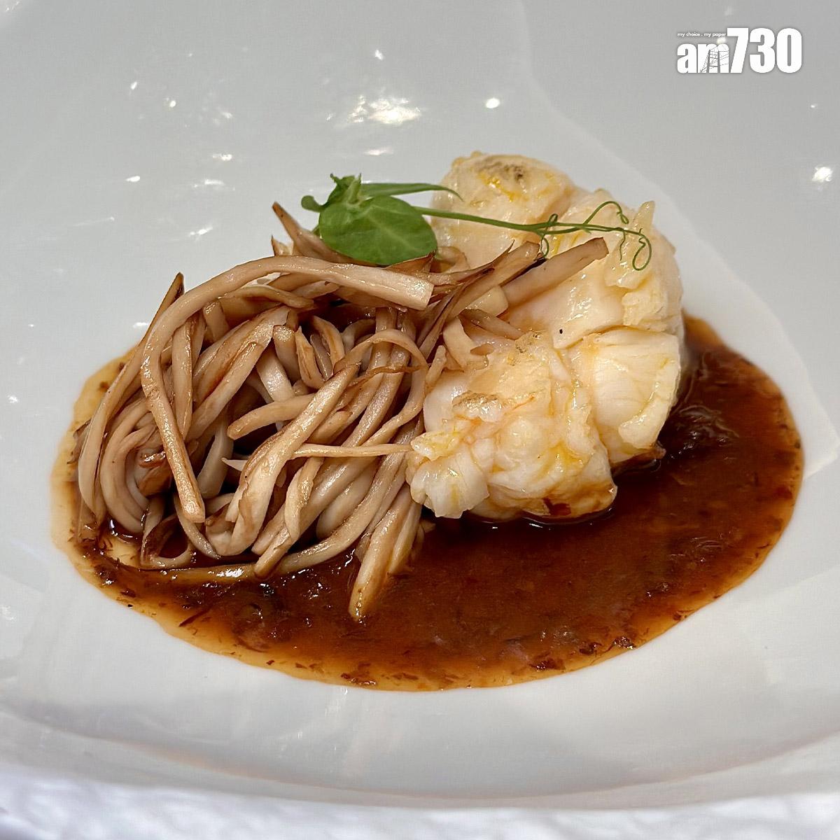 雞㙡菌油撥龍蝦