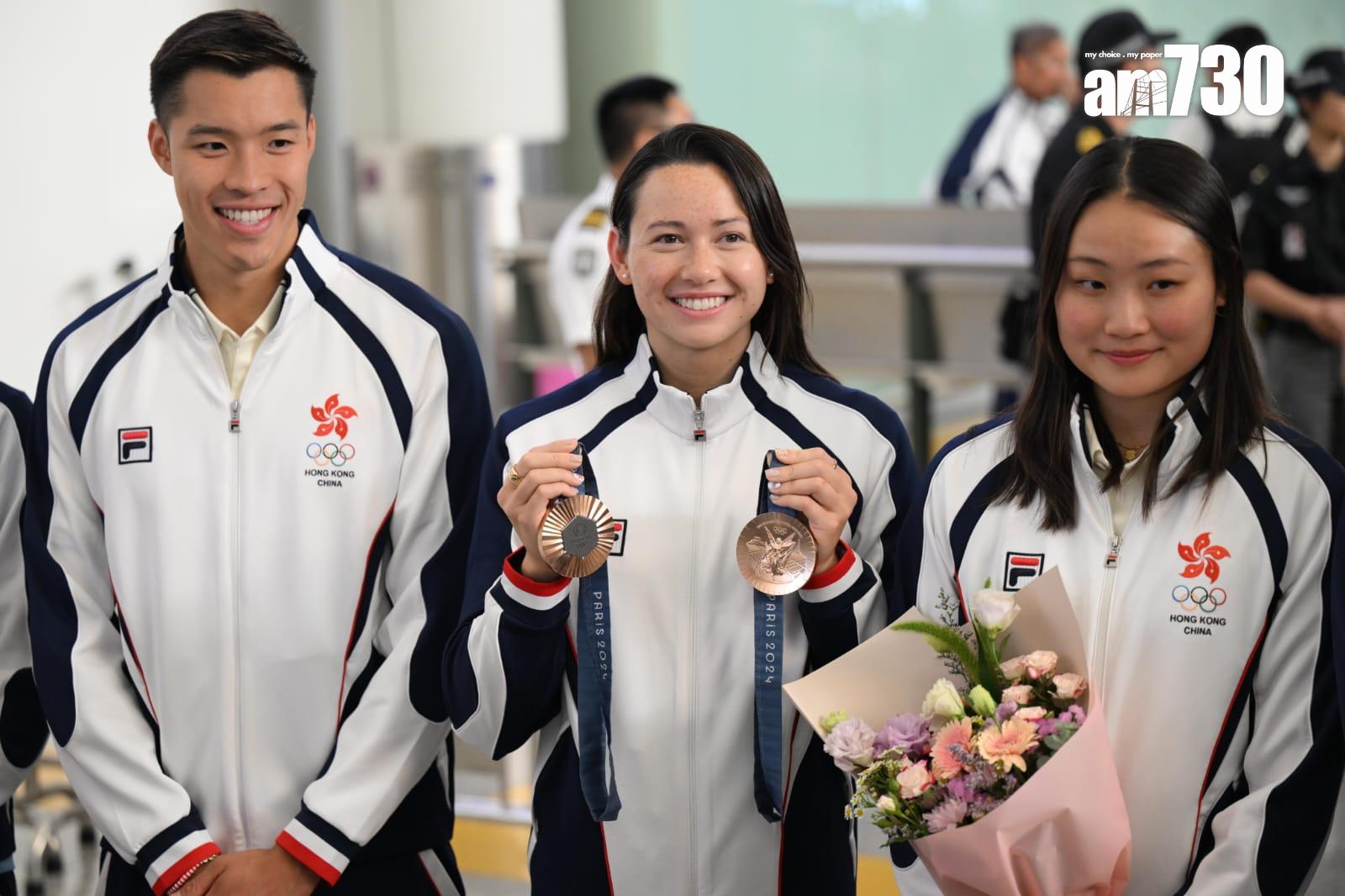 何詩蓓指,只要過去3年訓練盡努力,比賽中做最好就無遺憾。(陳奕釗攝)