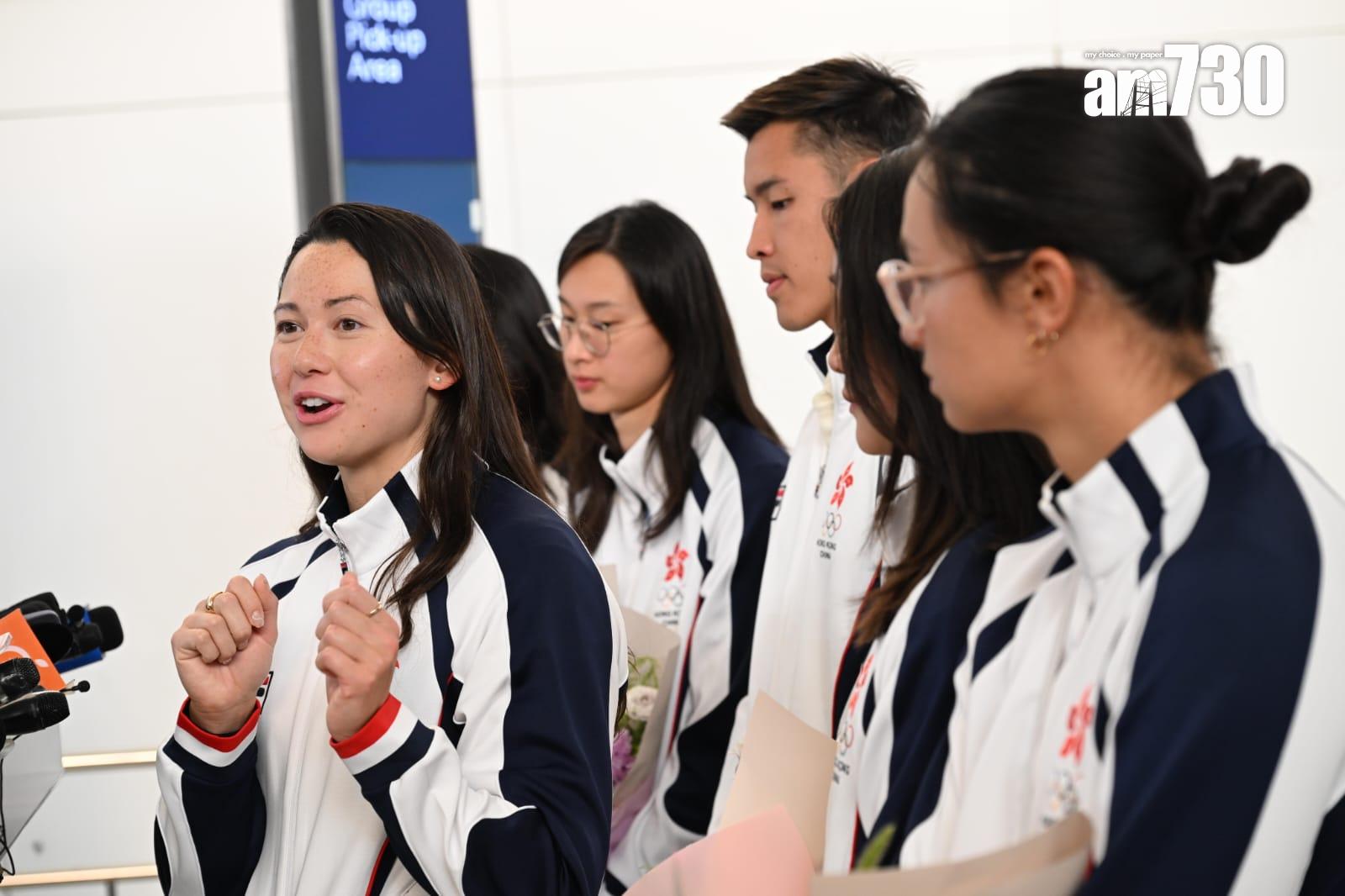 何詩蓓冀政府增撥資源讓更多小朋友學游泳。(陳奕釗攝)