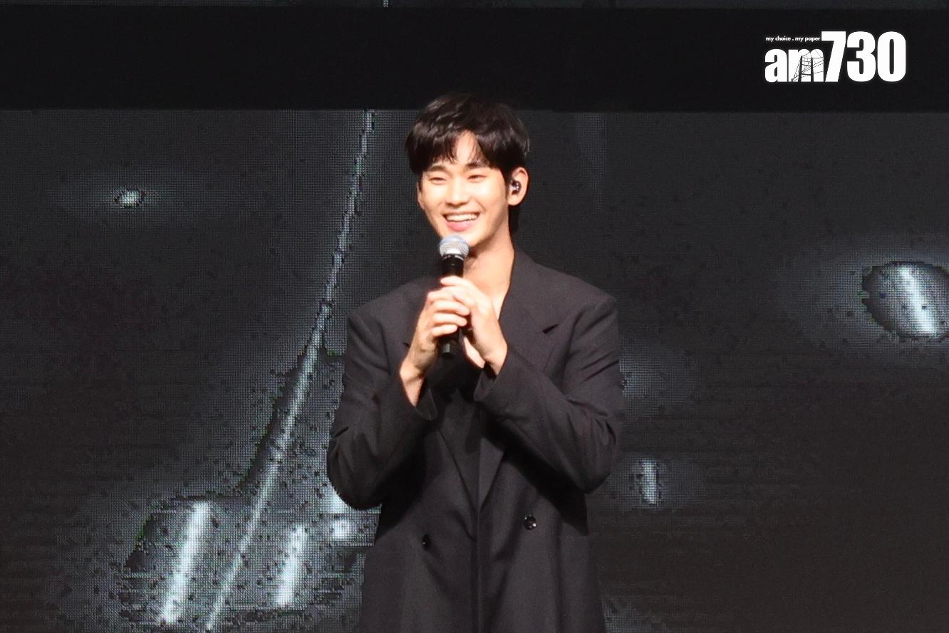 金秀賢相隔10年再辦亞洲巡迴見面會。 (吳康琦攝)