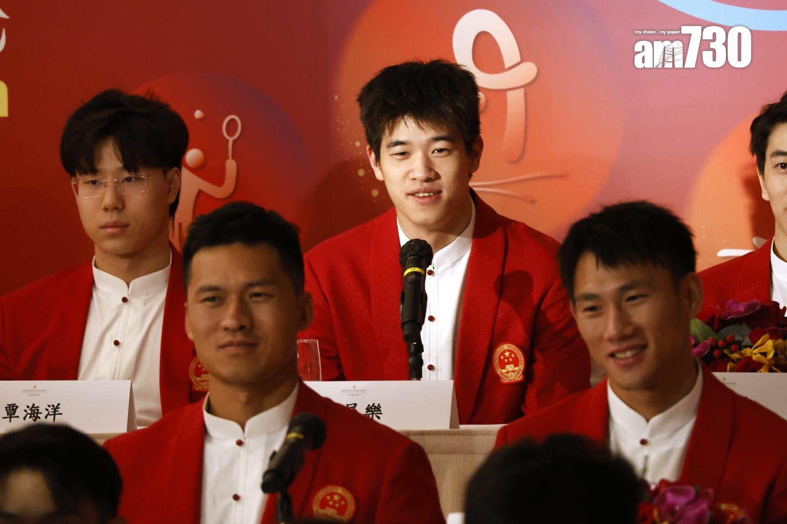 國家隊奧運健兒代表團記者會(林俊源攝)