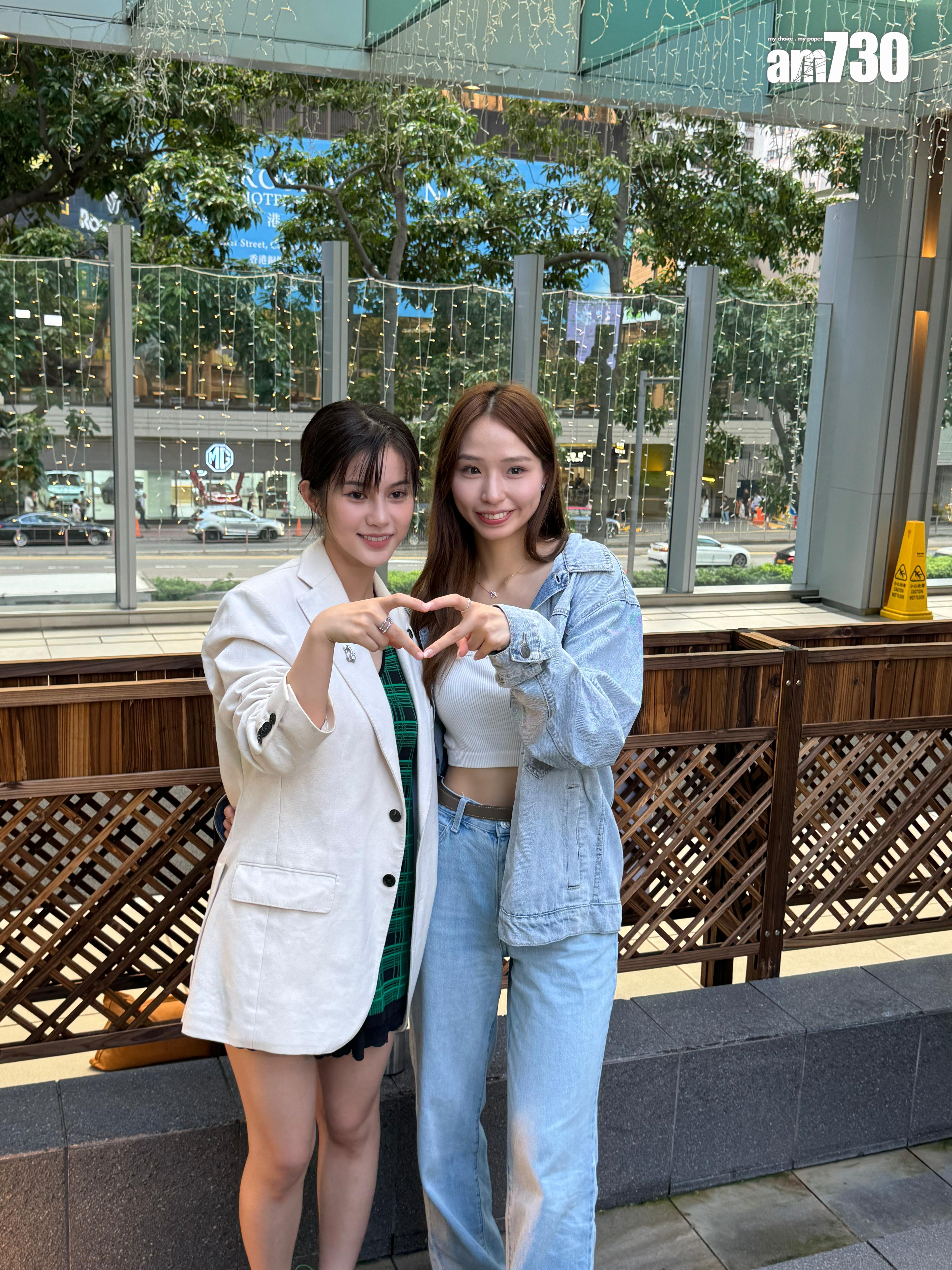 鄧月平、馬詠茹。 (娛樂組攝)