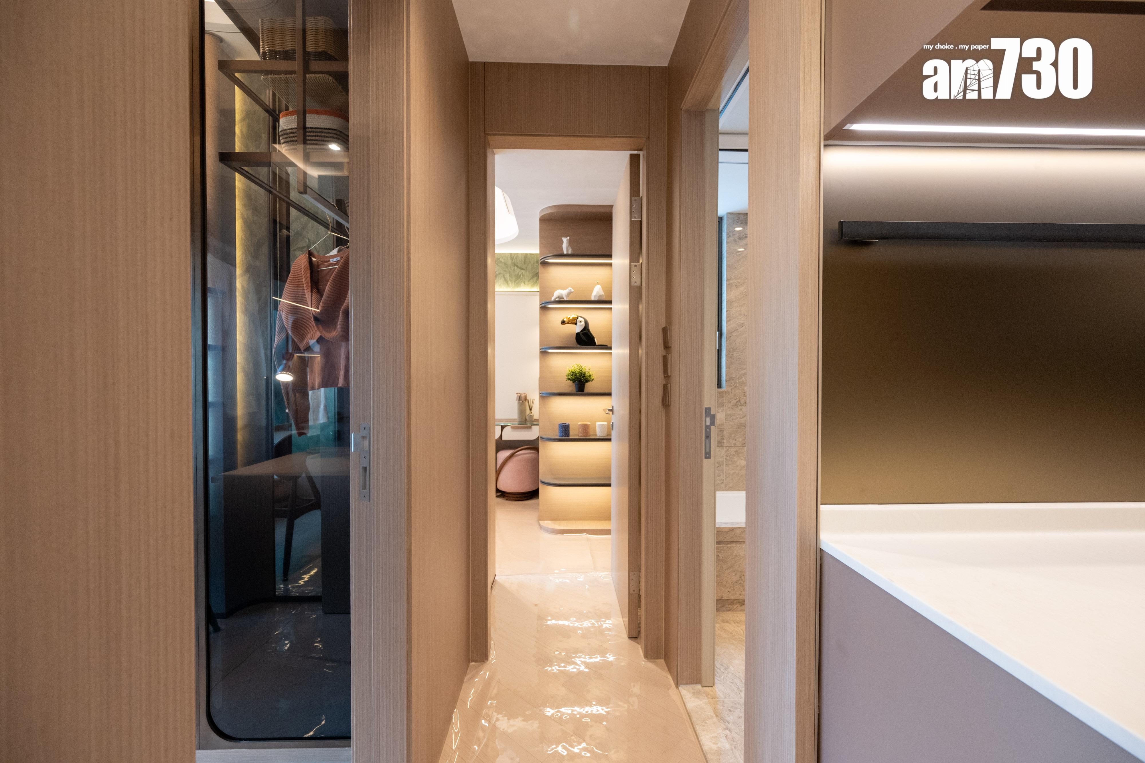 名鑽示範單位|819呎三房及448呎兩房即睇 盡顯雅緻豪宅氣派(多圖有片)|何文田新盤