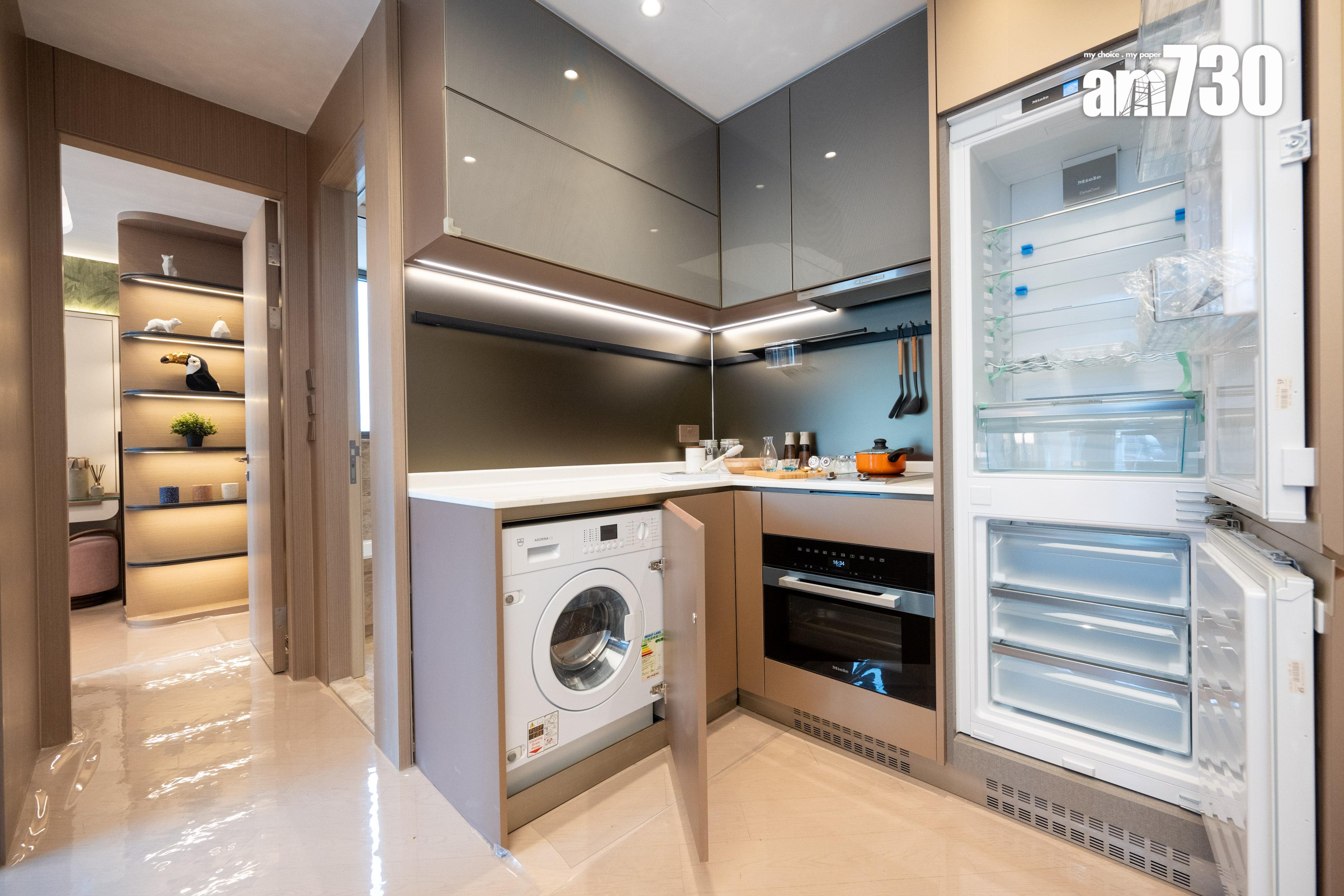 名鑽示範單位|819呎三房及448呎兩房即睇 盡顯雅緻豪宅氣派(多圖有片)|何文田新盤