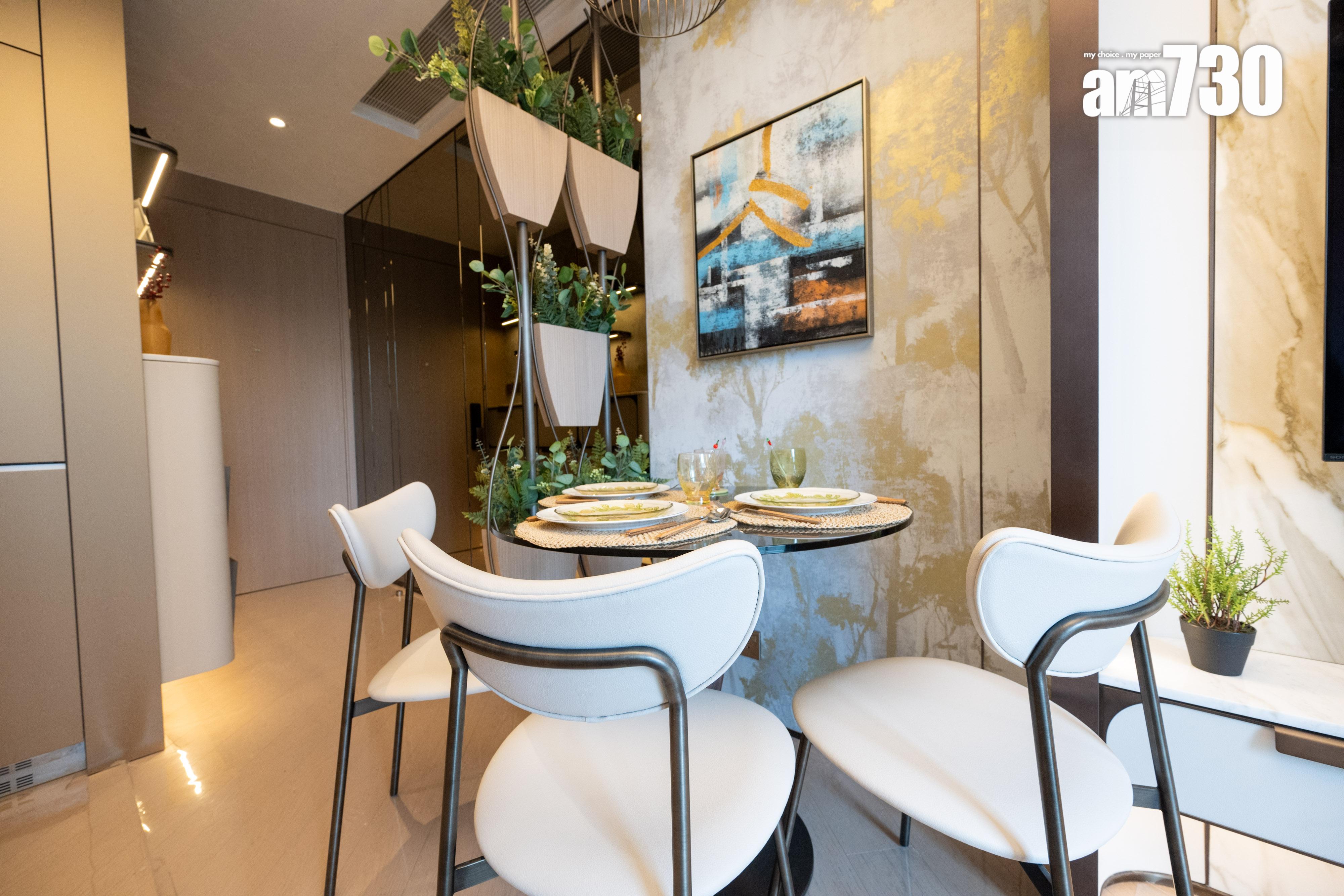 名鑽示範單位|819呎三房及448呎兩房即睇 盡顯雅緻豪宅氣派(多圖有片)|何文田新盤