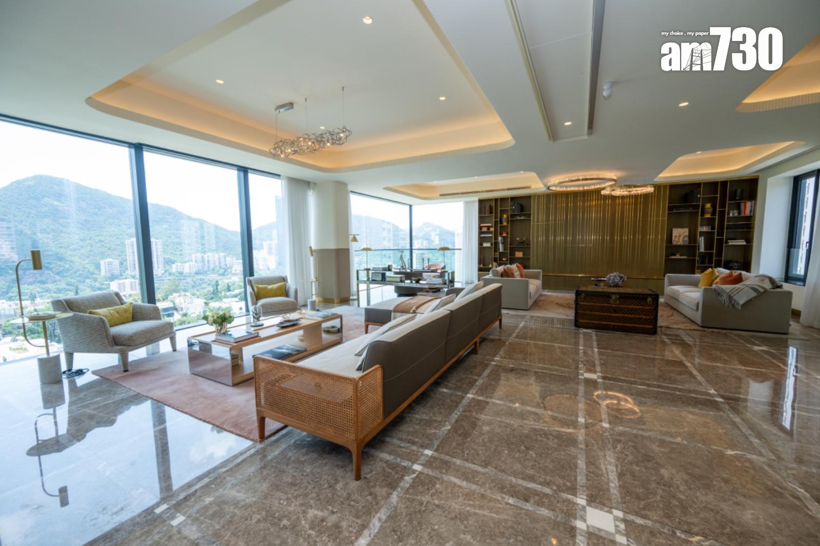 皇第5696呎複式示範單位曝光 採法式古典奢華風(多圖有片)|渣甸山豪宅