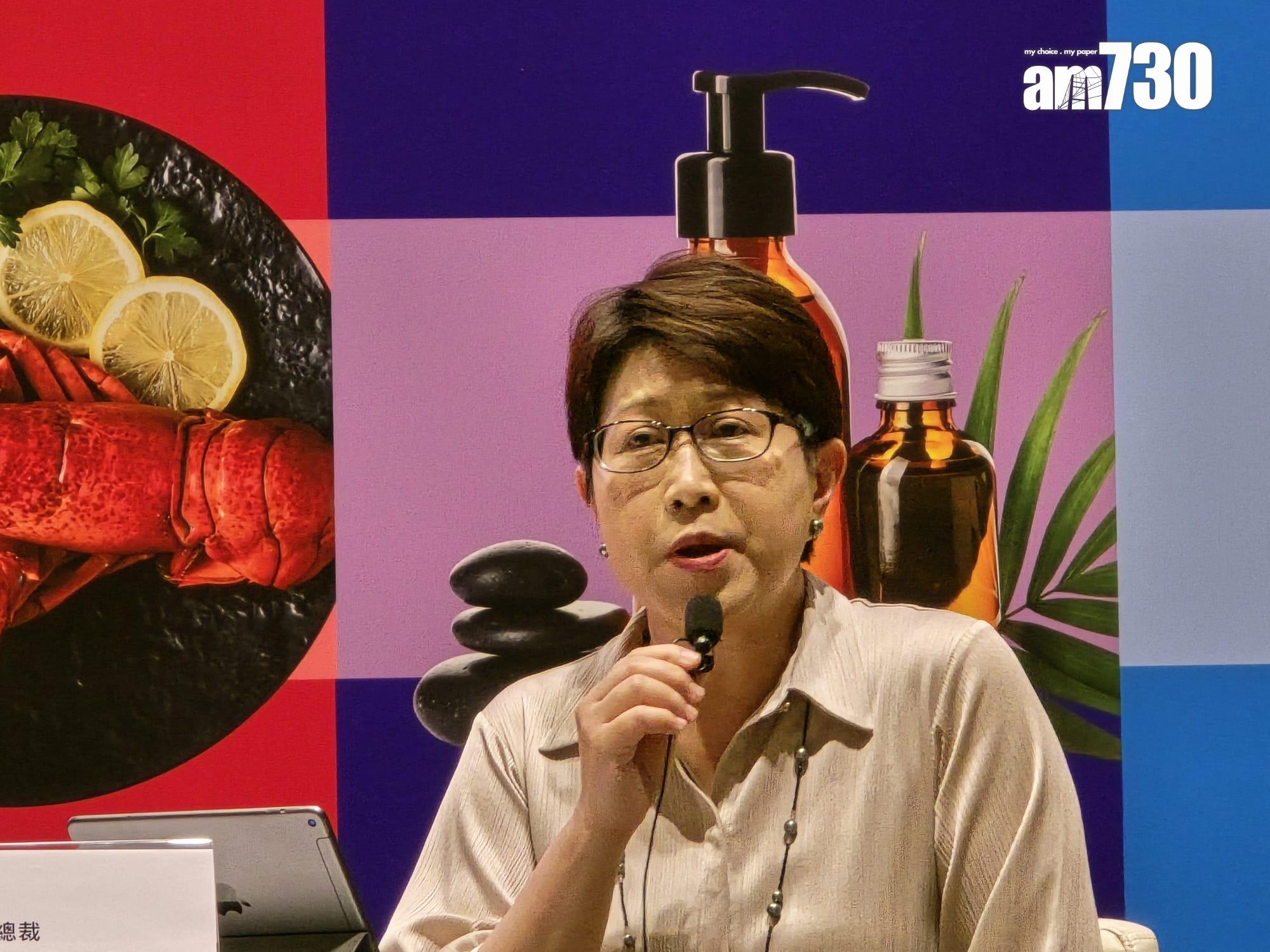 貿發局副總裁張淑芬(李朗僑攝)