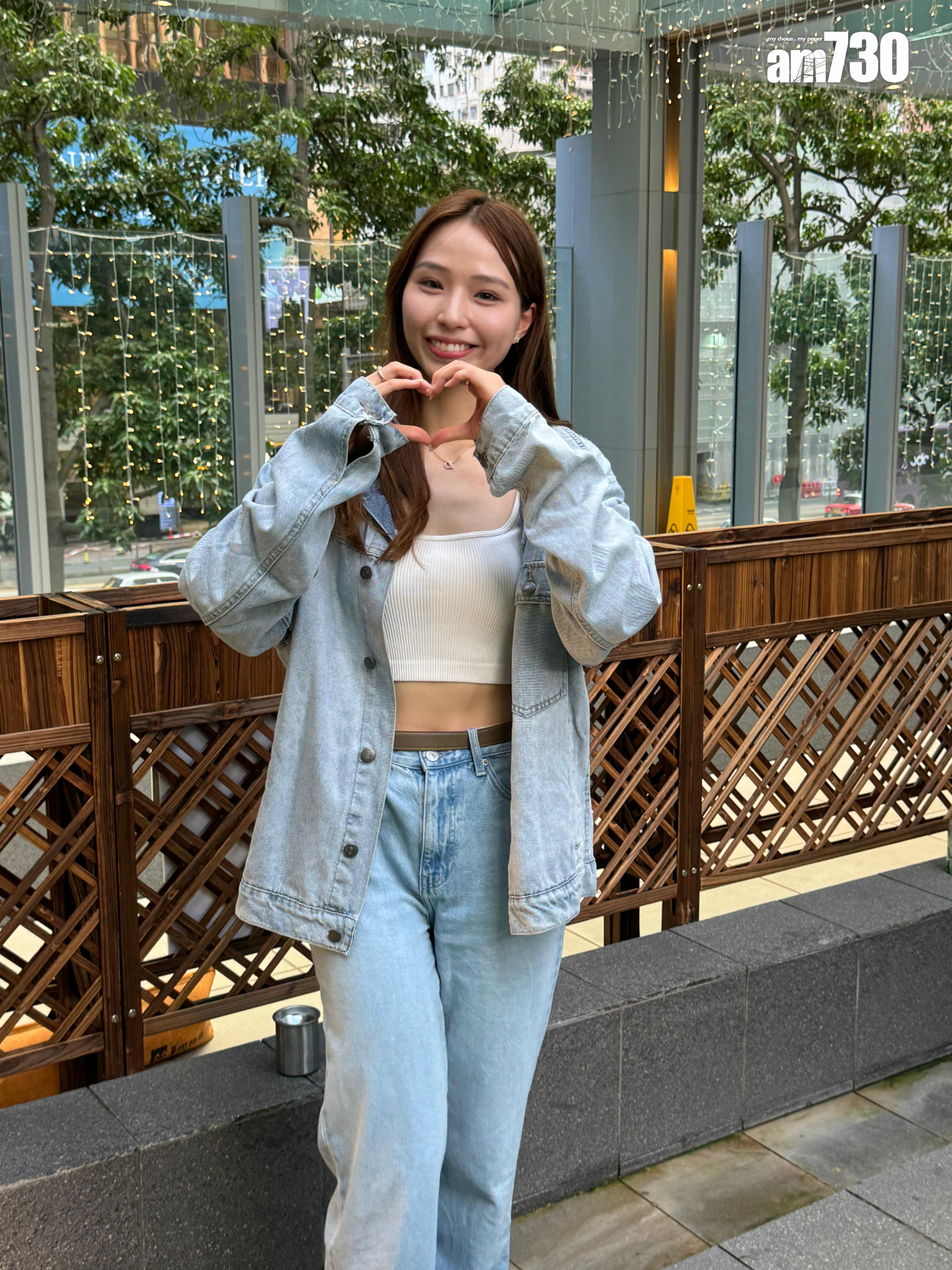 馬詠茹受訪時全程避談舊愛張家朗。 (娛樂組攝)