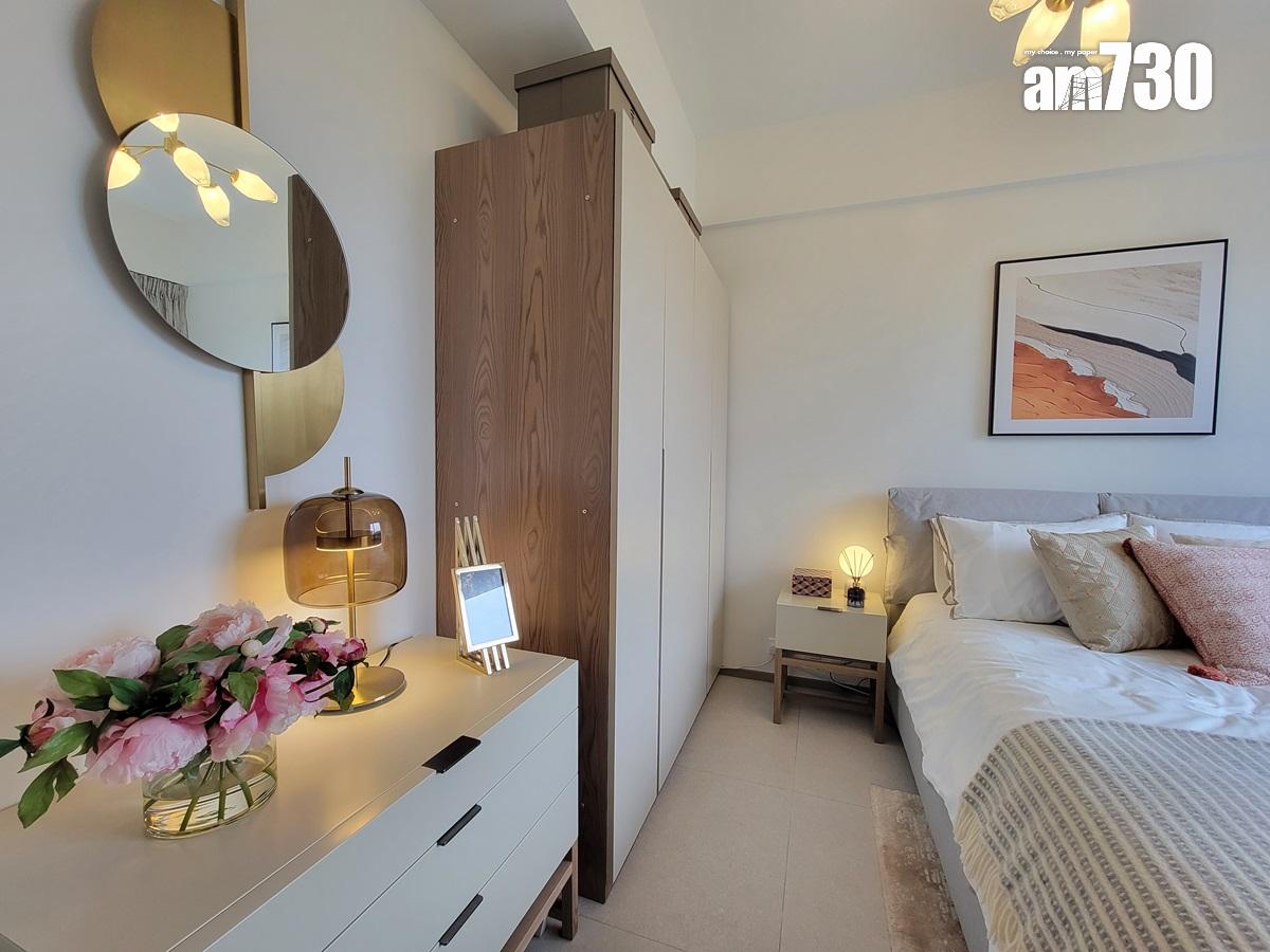 飛揚722呎三房套連儲物室現樓示位 擁偌大玻璃窗 採獨立廚房設計(多圖)|屯門新盤