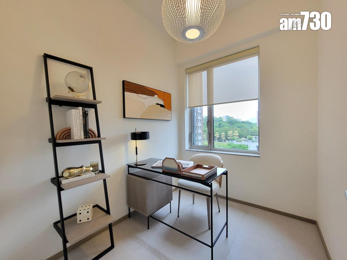 飛揚722呎三房套連儲物室現樓示位 擁偌大玻璃窗 採獨立廚房設計(多圖)|屯門新盤