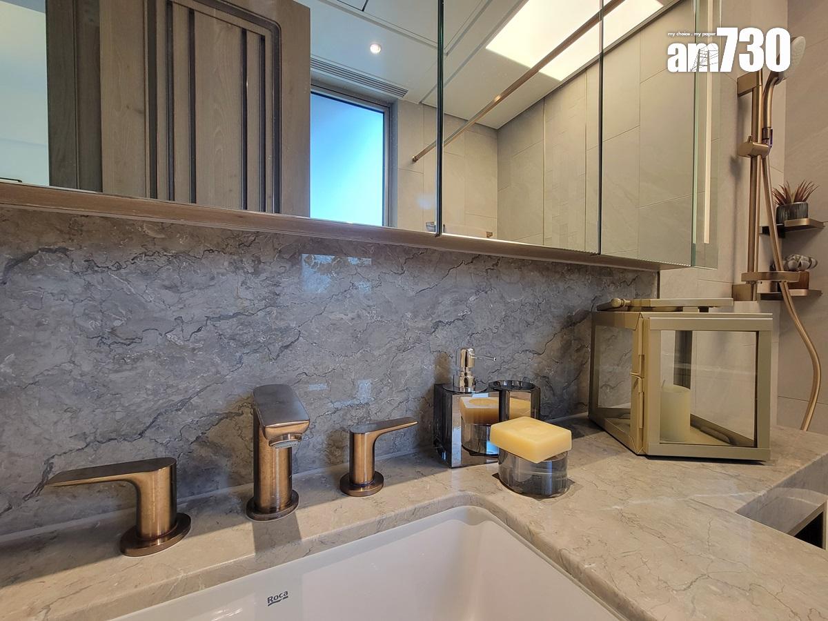 飛揚722呎三房套連儲物室現樓示位 擁偌大玻璃窗 採獨立廚房設計(多圖)|屯門新盤