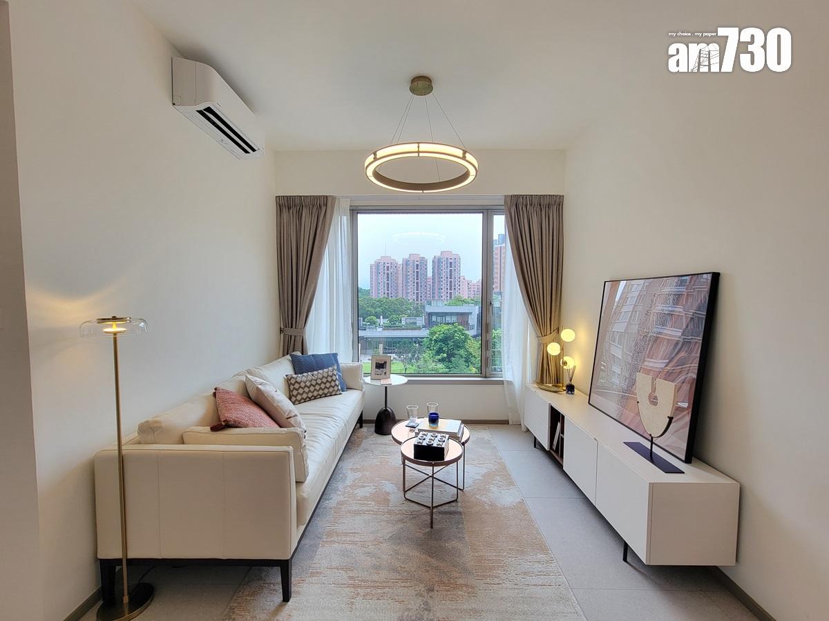 飛揚722呎三房套連儲物室現樓示位 擁偌大玻璃窗 採獨立廚房設計(多圖)|屯門新盤