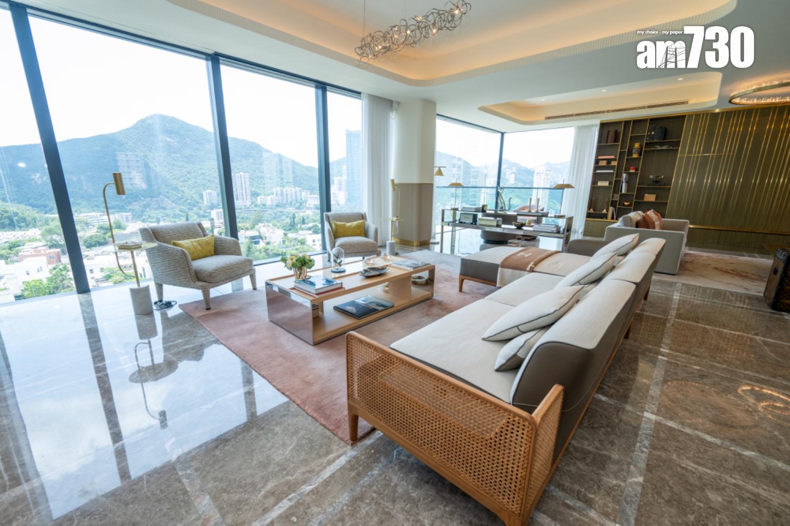 皇第5696呎複式示範單位曝光 採法式古典奢華風(多圖有片)|渣甸山豪宅