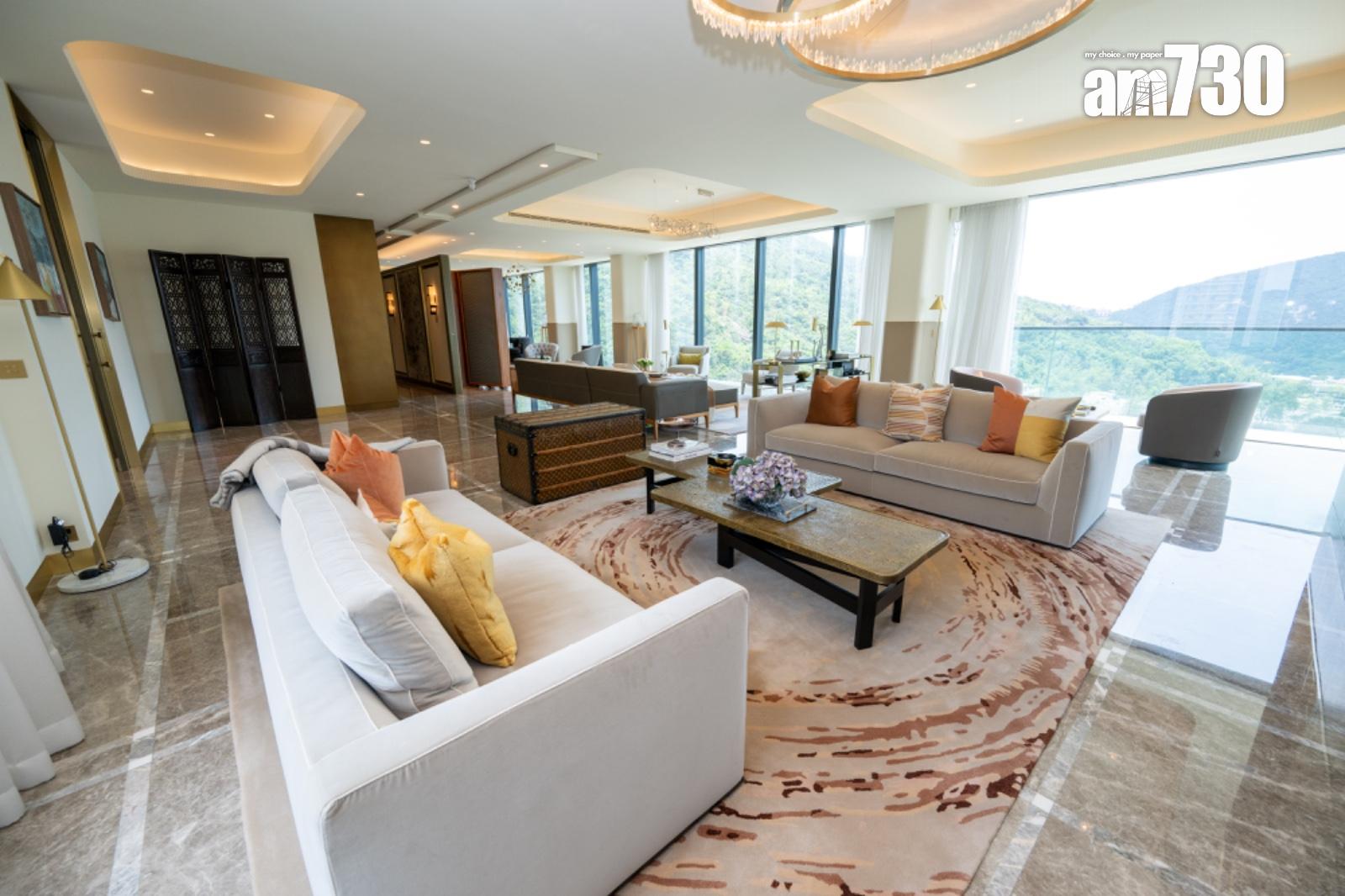 皇第5696呎複式示範單位曝光 採法式古典奢華風(多圖有片)|渣甸山豪宅