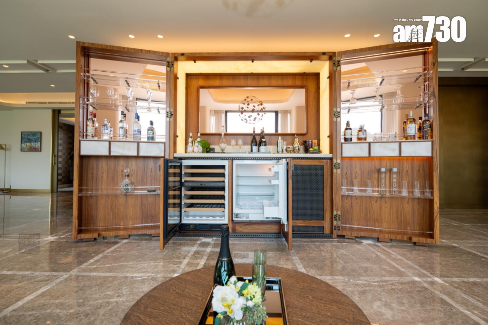 皇第5696呎複式示範單位曝光 採法式古典奢華風(多圖有片)|渣甸山豪宅