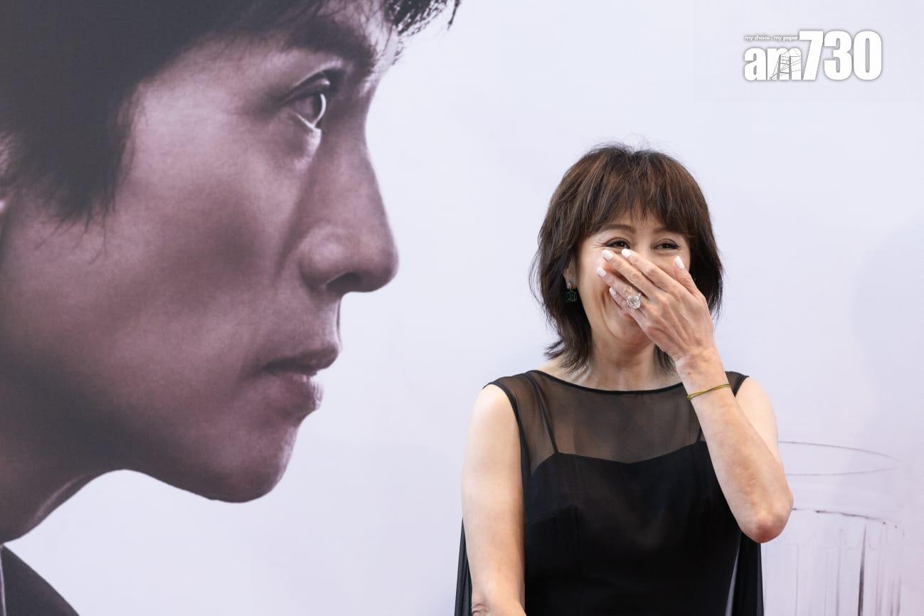 舞台劇 《香港式離婚》今日舉行發布會。 (蘇文傑攝)