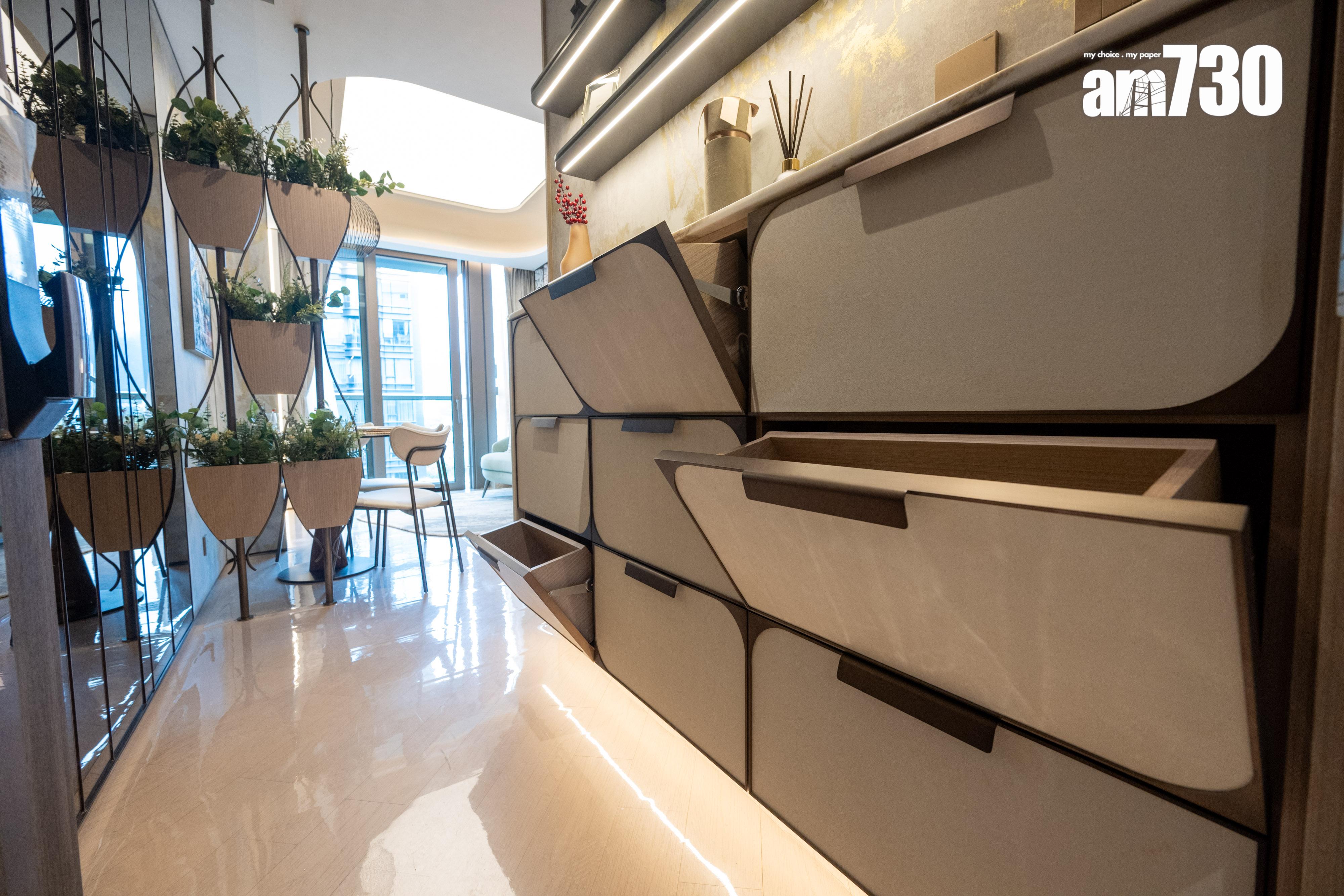 名鑽示範單位|819呎三房及448呎兩房即睇 盡顯雅緻豪宅氣派(多圖有片)|何文田新盤