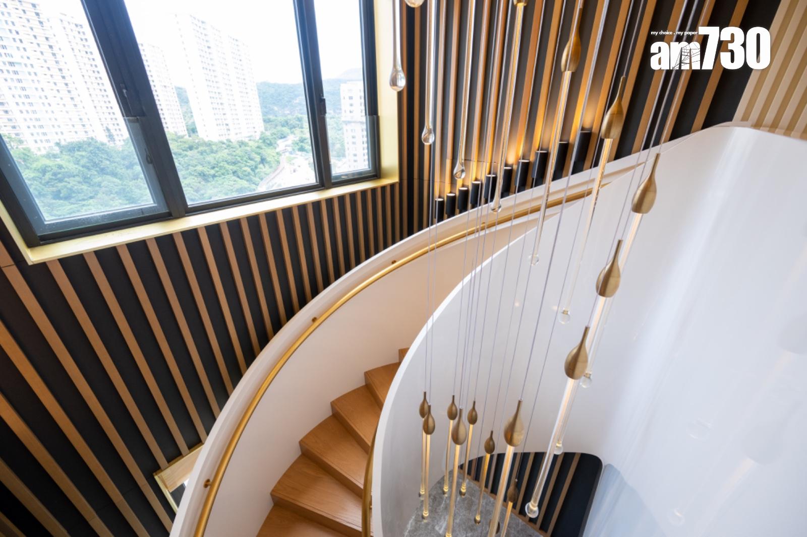 皇第5696呎複式示範單位曝光 採法式古典奢華風(多圖有片)|渣甸山豪宅