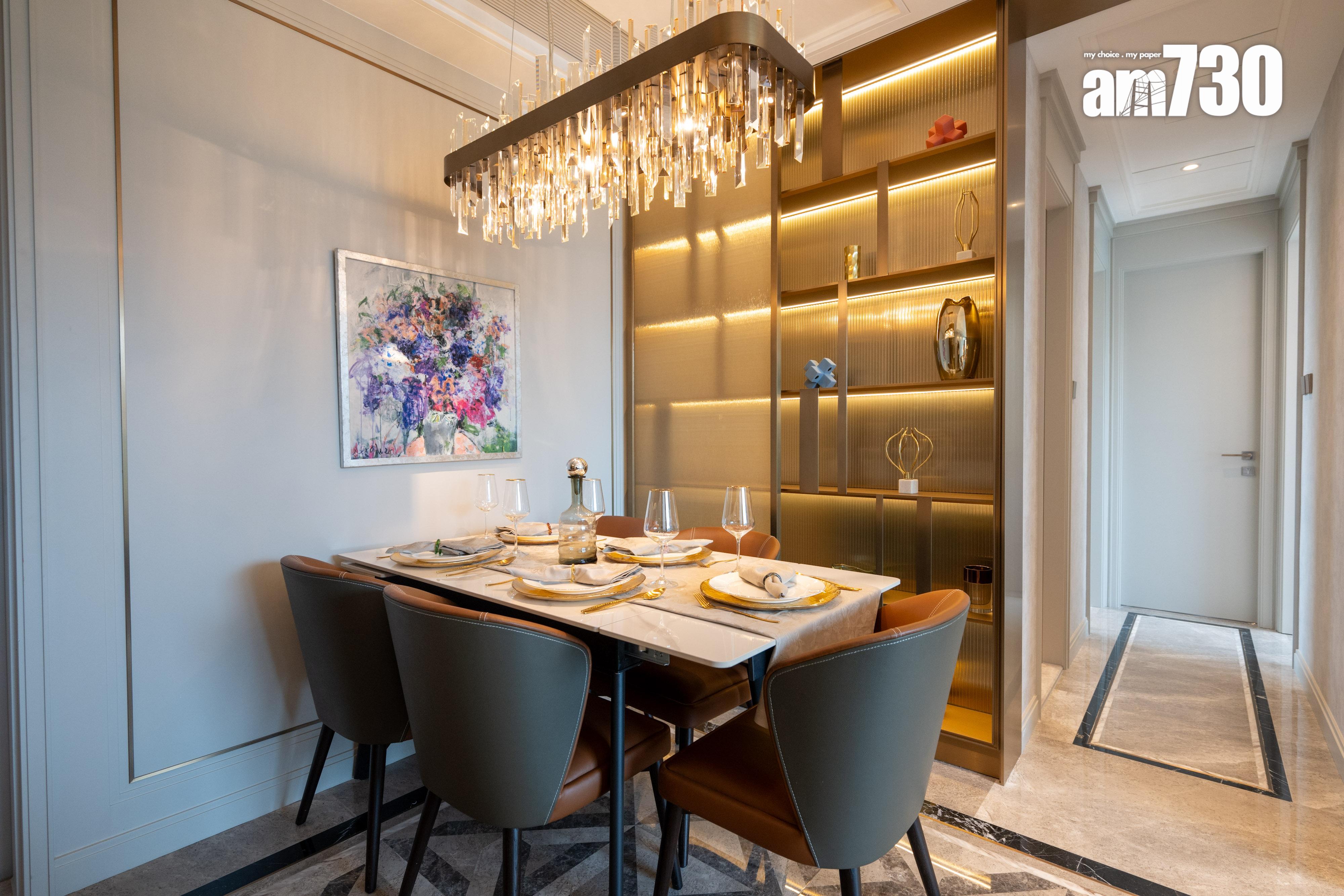 名鑽示範單位|819呎三房及448呎兩房即睇 盡顯雅緻豪宅氣派(多圖有片)|何文田新盤