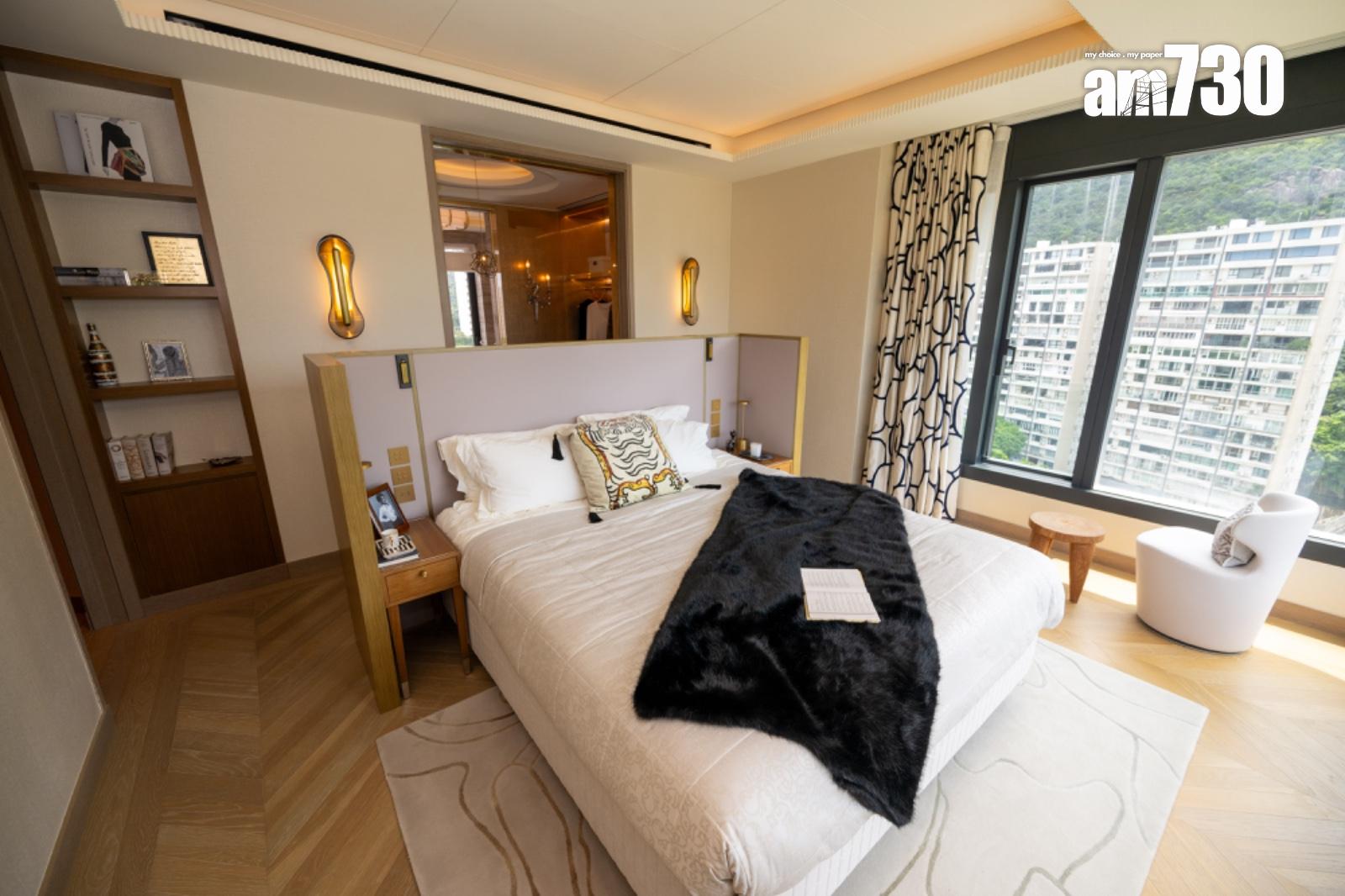 皇第5696呎複式示範單位曝光 採法式古典奢華風(多圖有片)|渣甸山豪宅