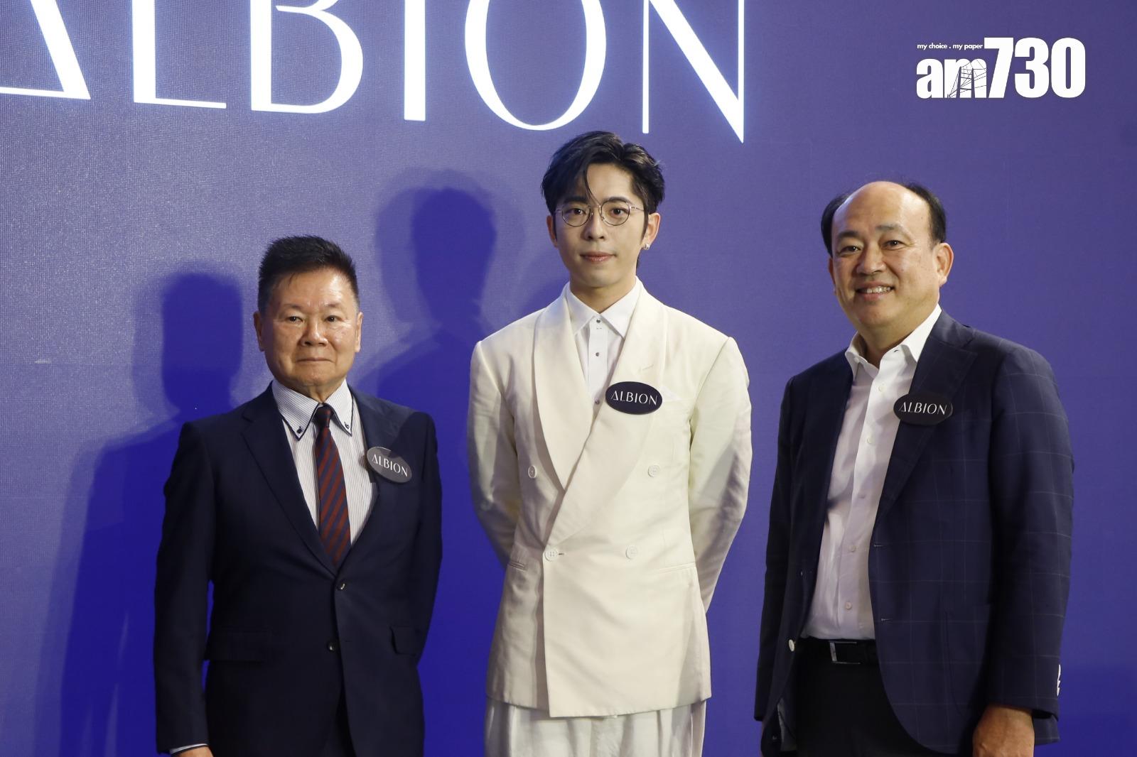 Edan與林明禎傳出姐弟戀後,今日首次出席公開活動。