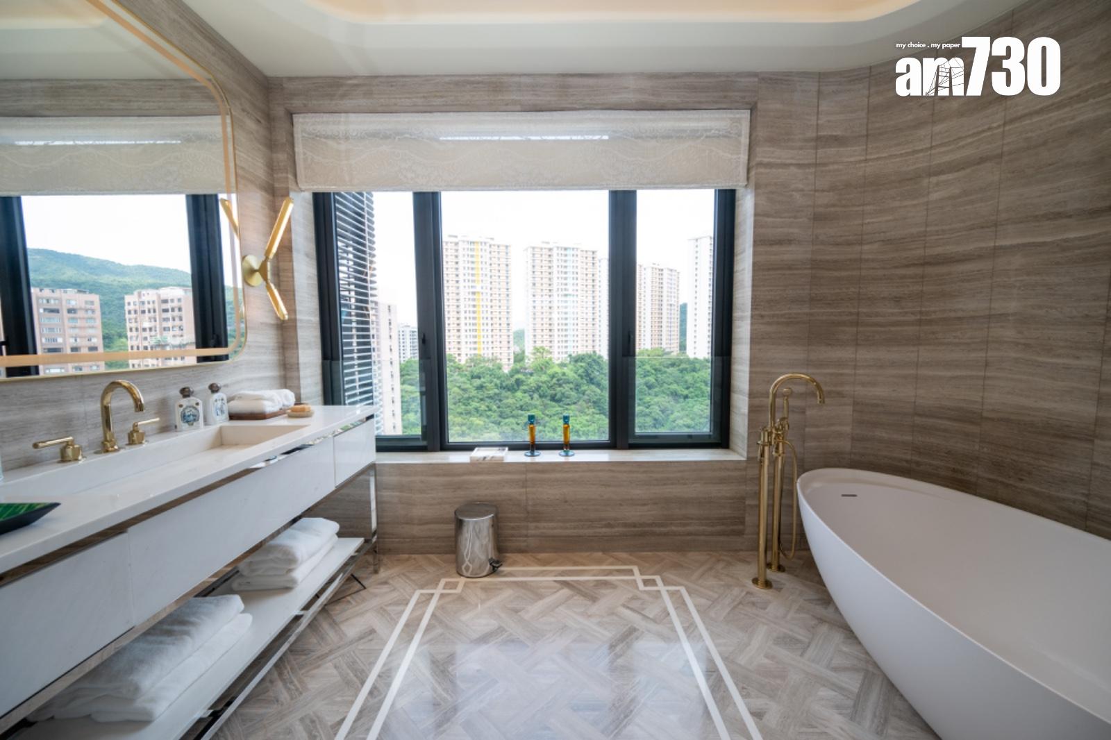 皇第5696呎複式示範單位曝光 採法式古典奢華風(多圖有片)|渣甸山豪宅