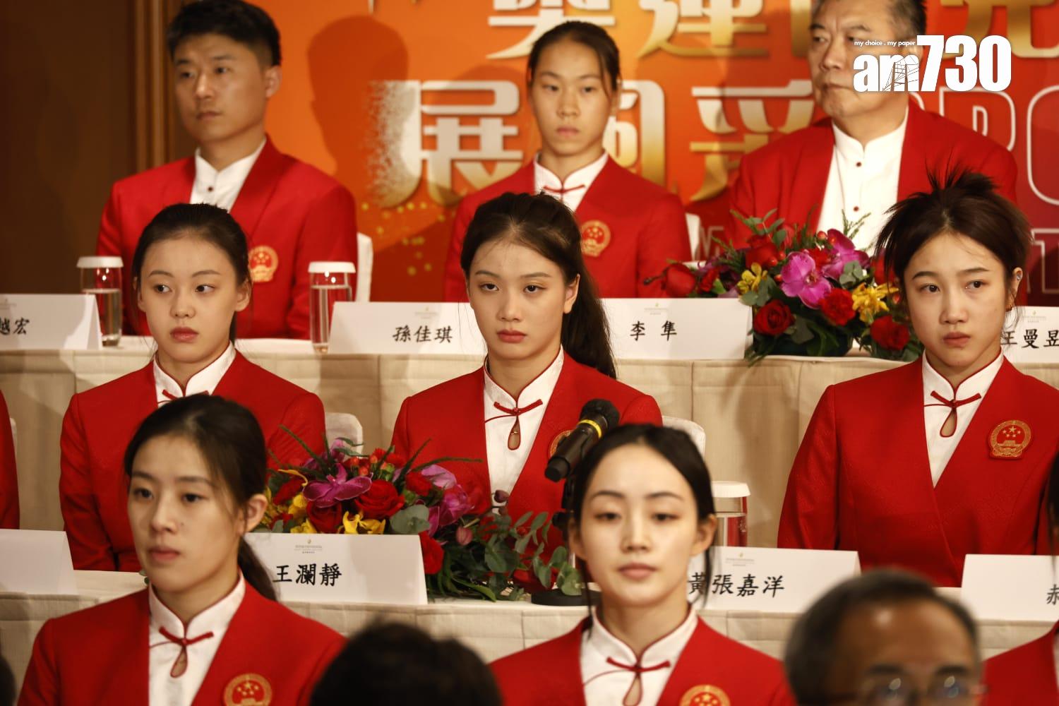 國家隊奧運健兒代表團記者會(林俊源攝)