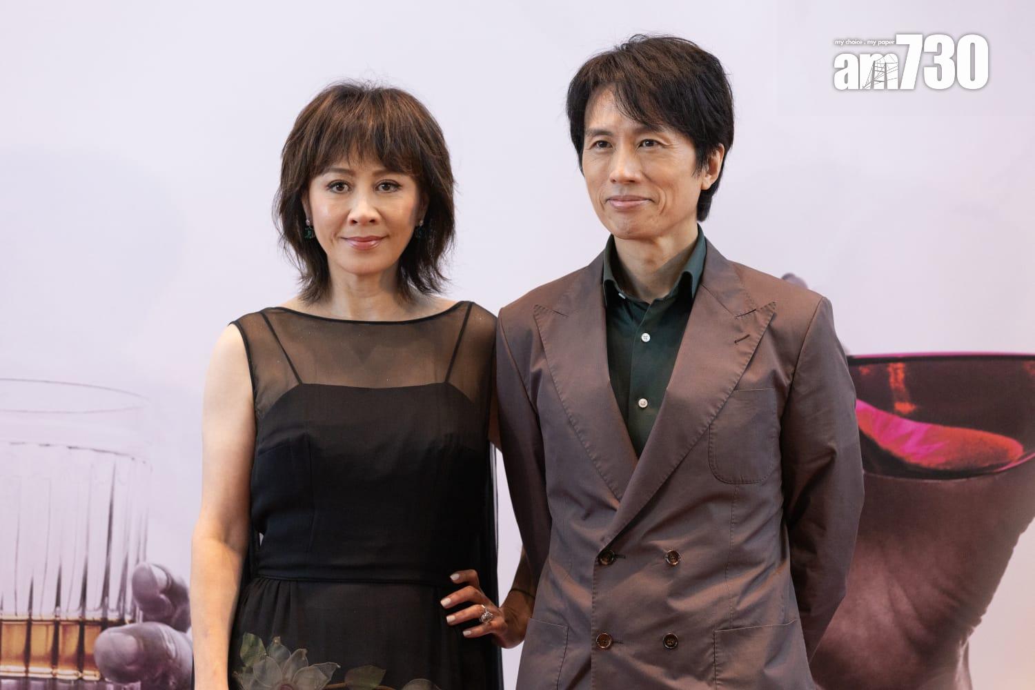 劉嘉玲大讚子華神有個人魅力。 (蘇文傑攝)