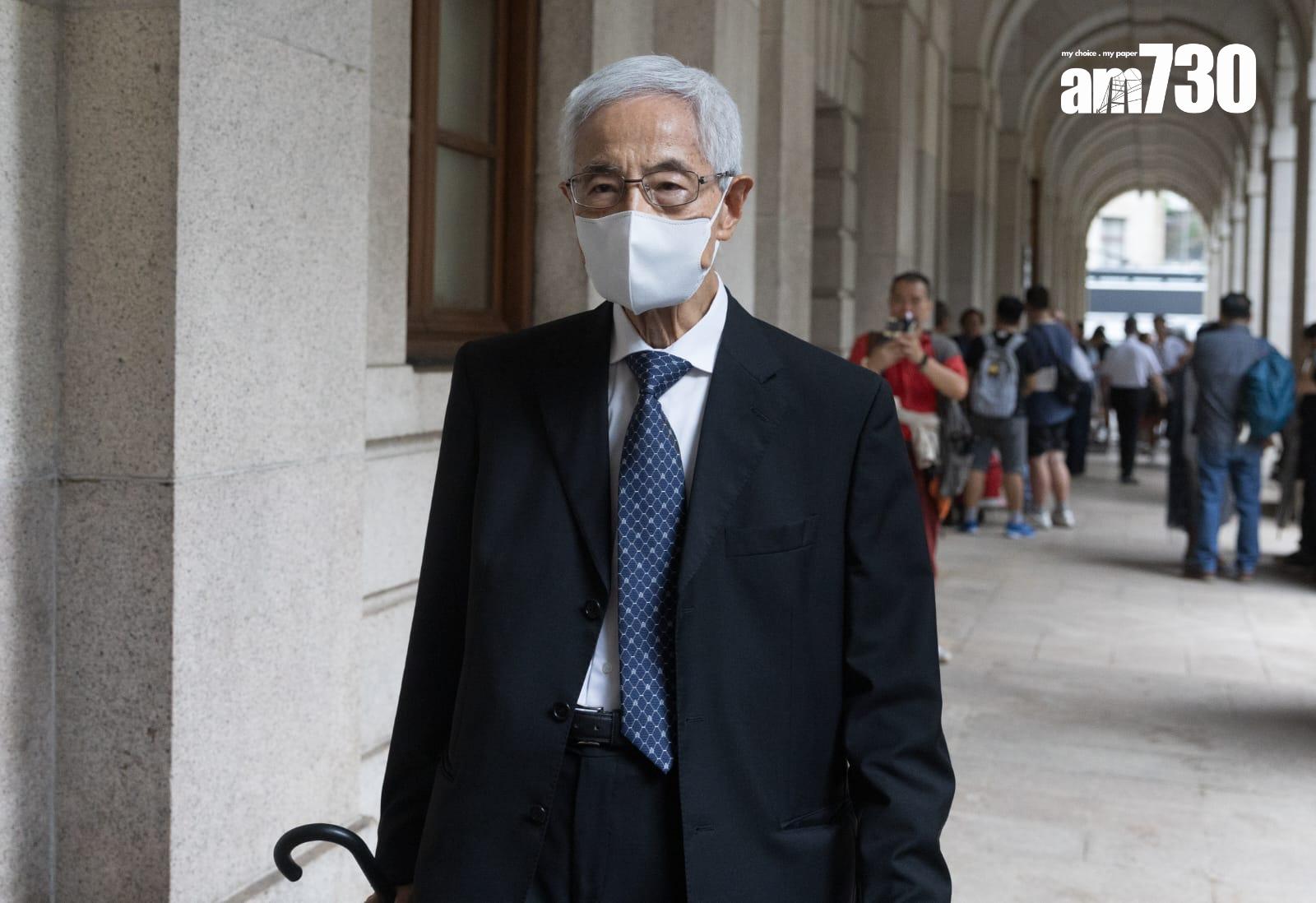 818流水式集會案|李柱銘今日在終審法院聽取裁決。(蘇文傑攝)