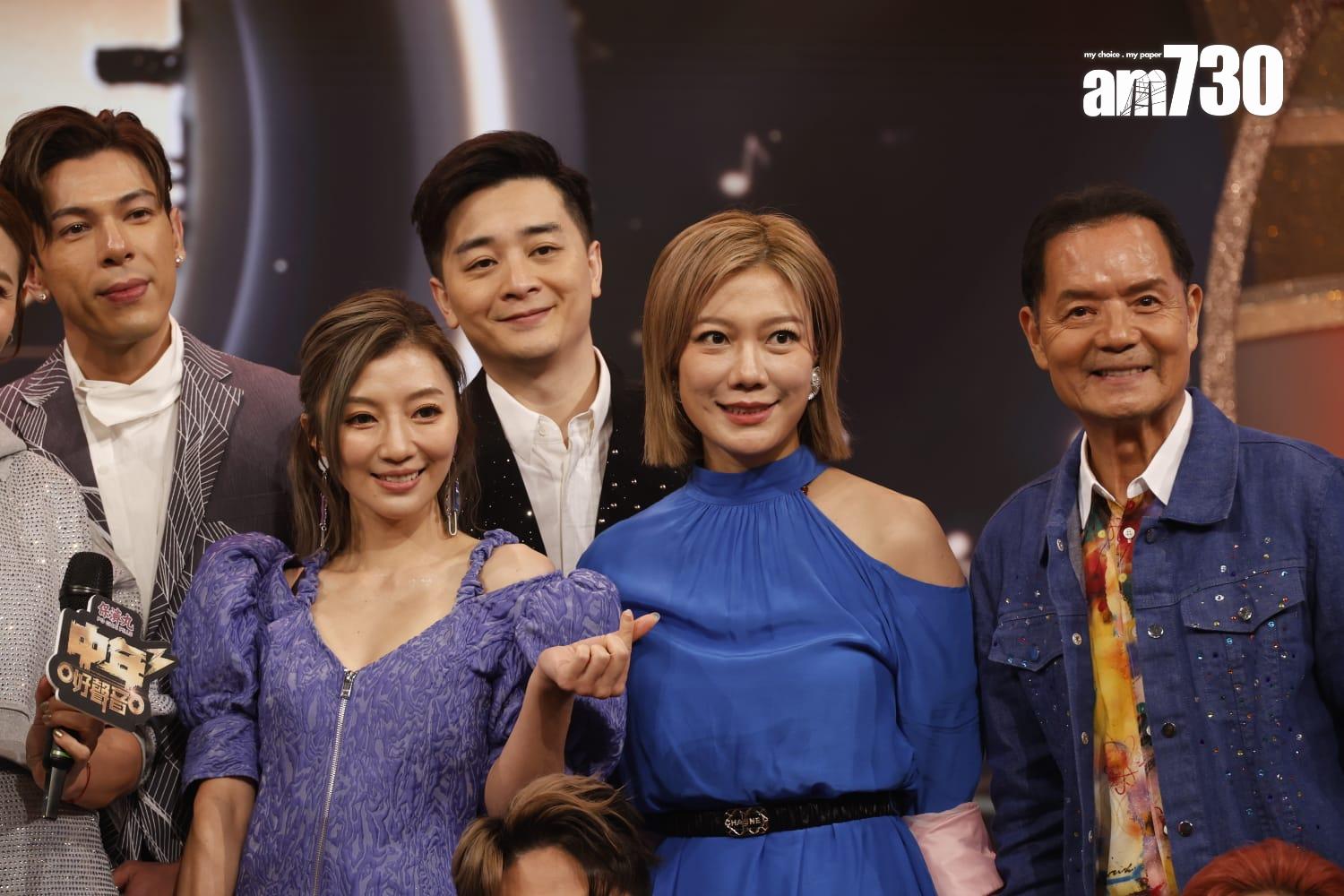 龍婷獲解封,現身《中年好聲音3》錄影。(林俊源攝)