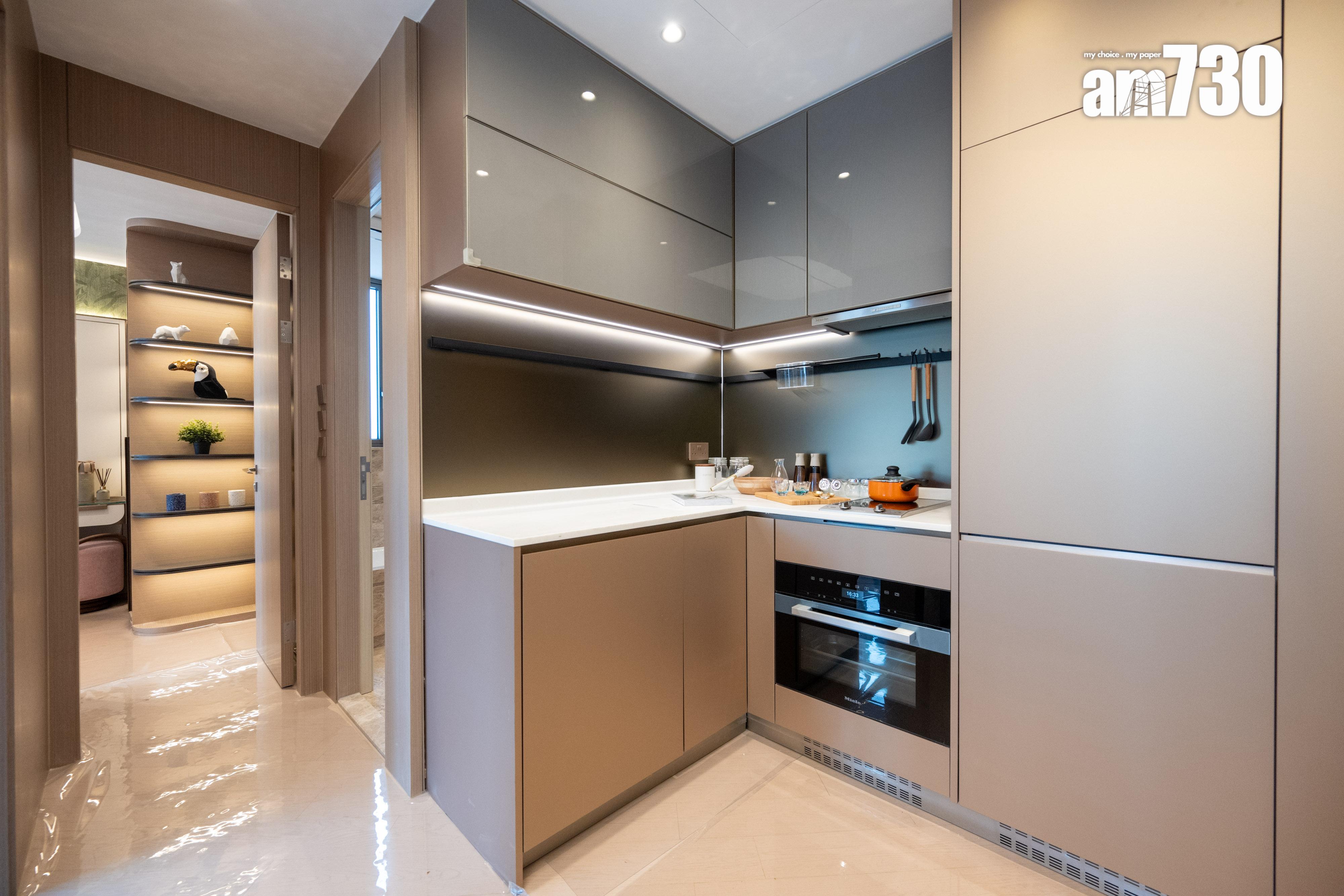 名鑽示範單位|819呎三房及448呎兩房即睇 盡顯雅緻豪宅氣派(多圖有片)|何文田新盤