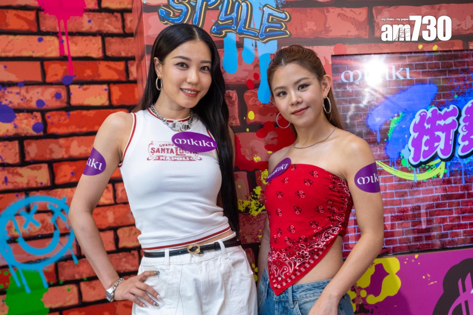 Gao孖芯駖現身Mikiki,透露有追看巴黎奧運。 (陳奕釗攝)