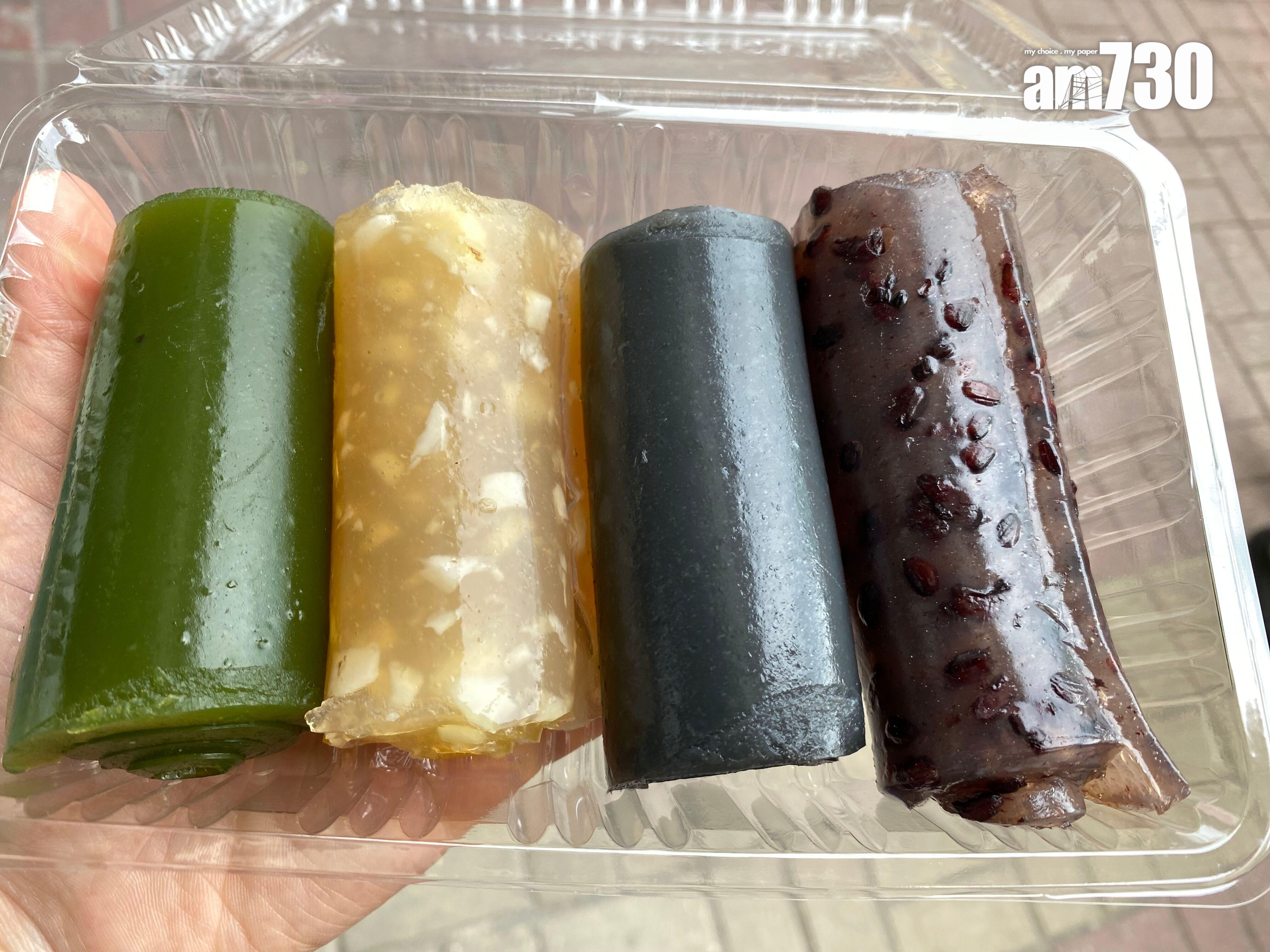 店舖標榜糕點無添加色素。