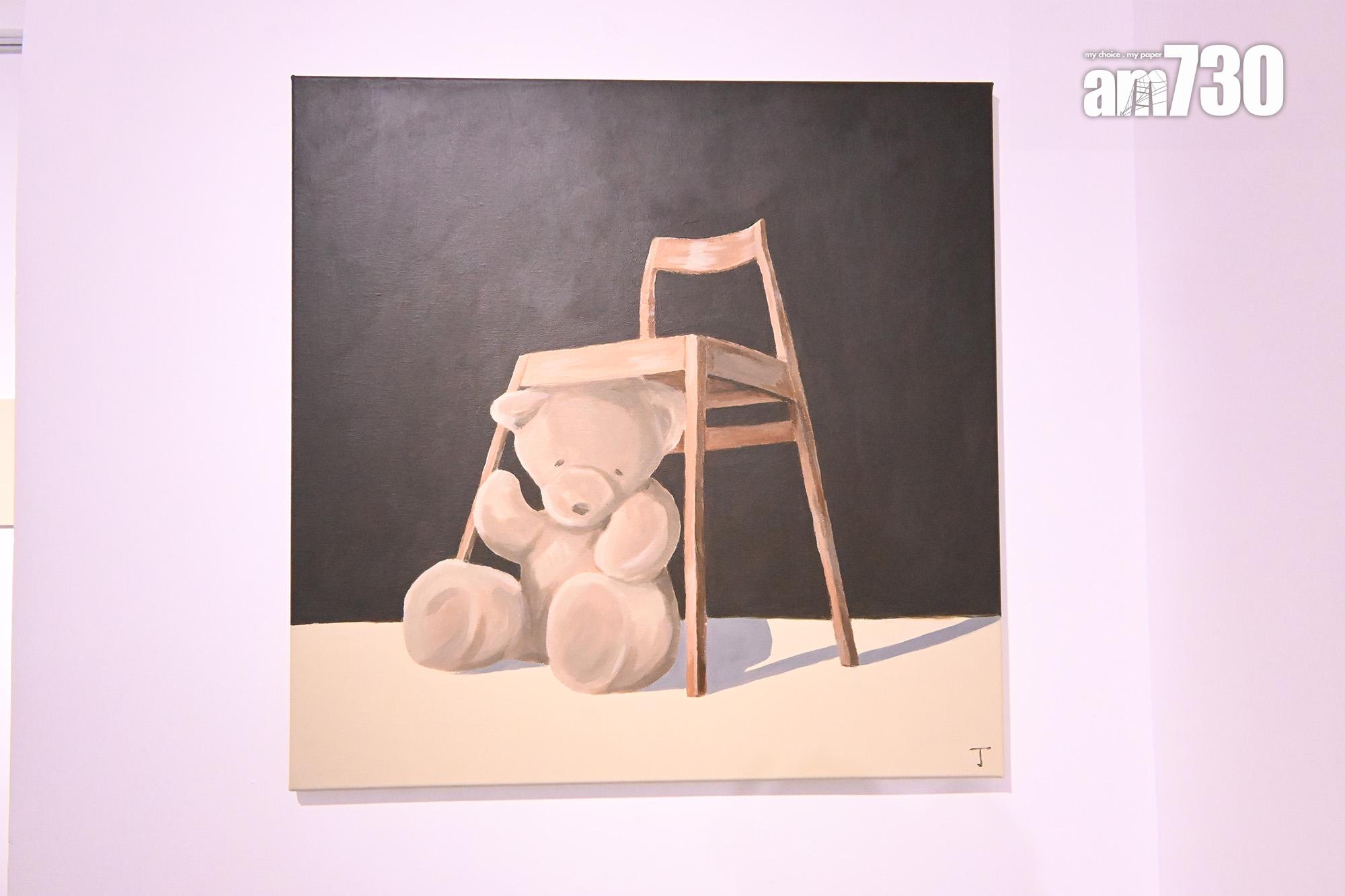 丁子朗《Who are you?》畫展由8月9日至31日在上環舉行。(娛樂組攝)