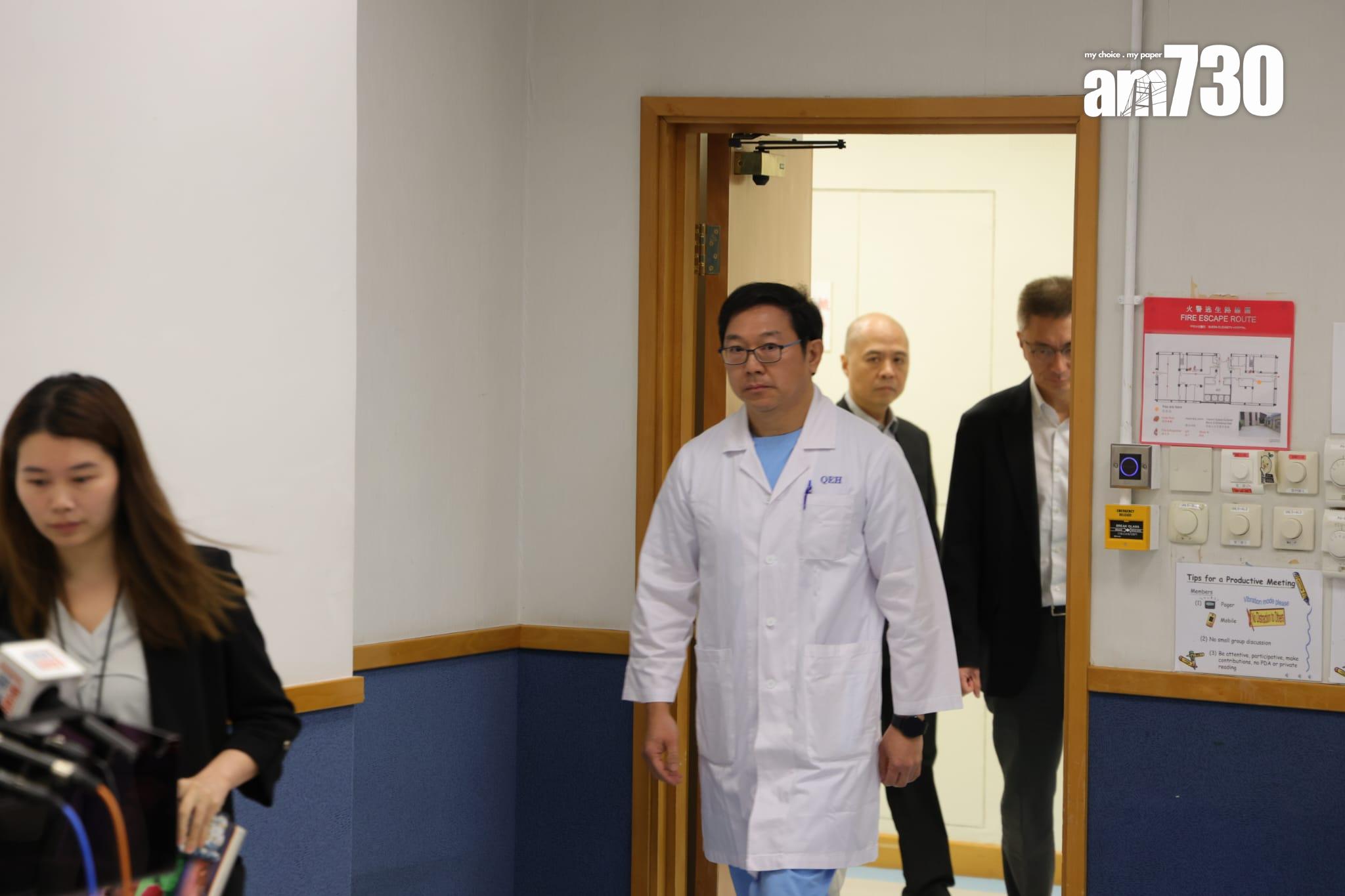 伊院矯形及創傷科部門主管李家健醫生。(林靄怡攝)