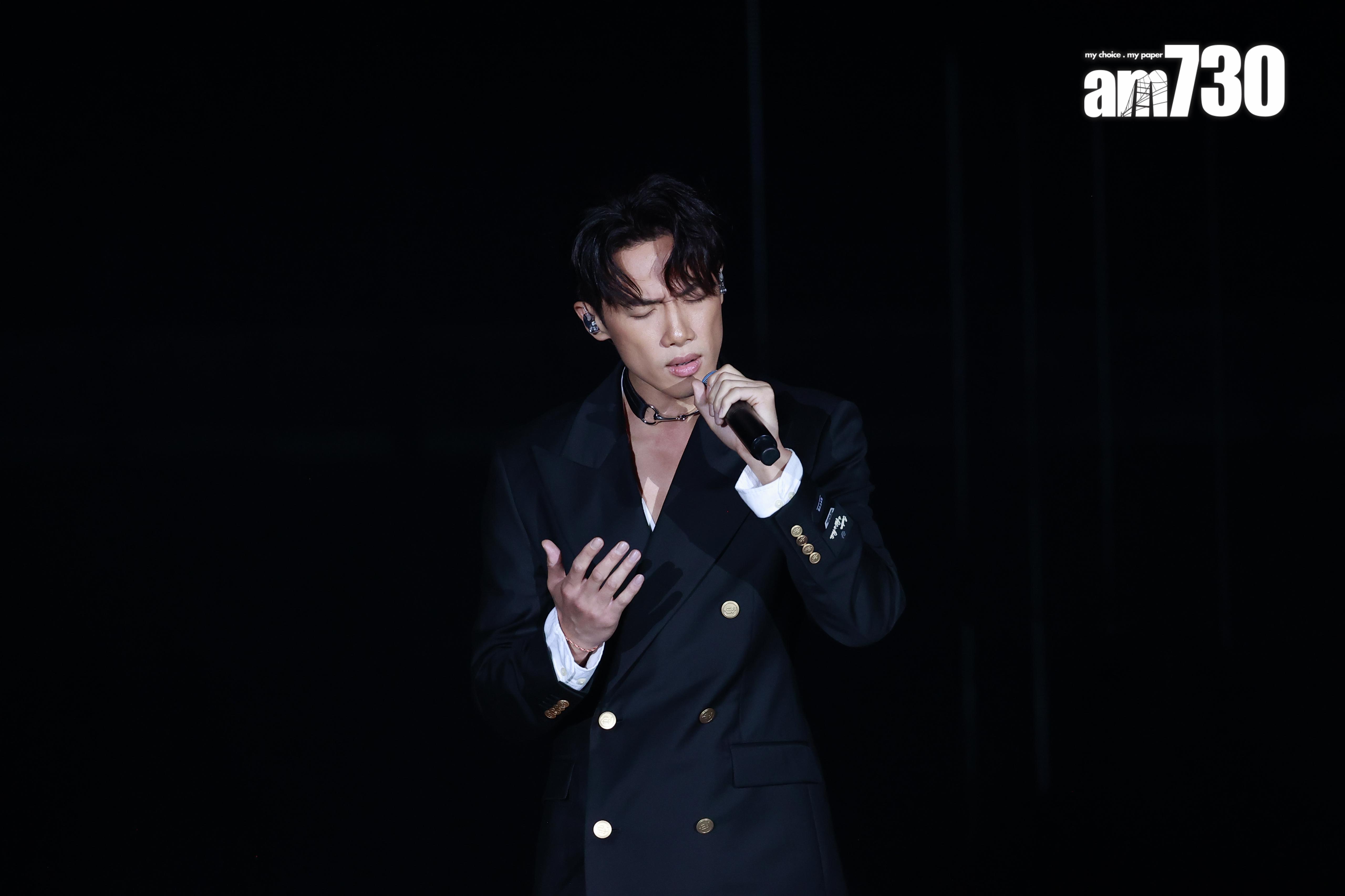 Stanley深情獻唱《來不及》。(娛樂組)