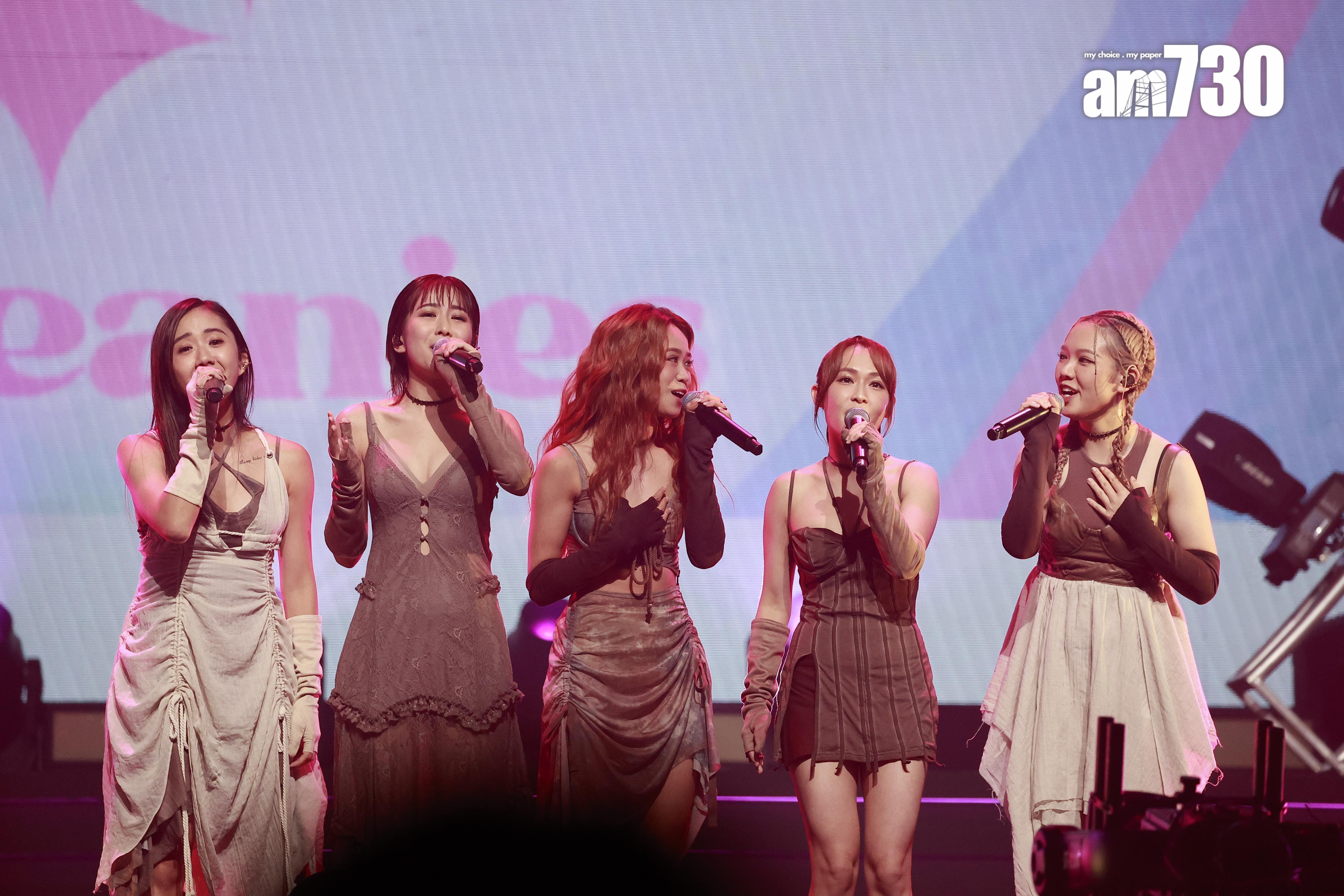 Beanies在《CHILL CLUB Have A CHILL Live》演出。(娛槳組攝)