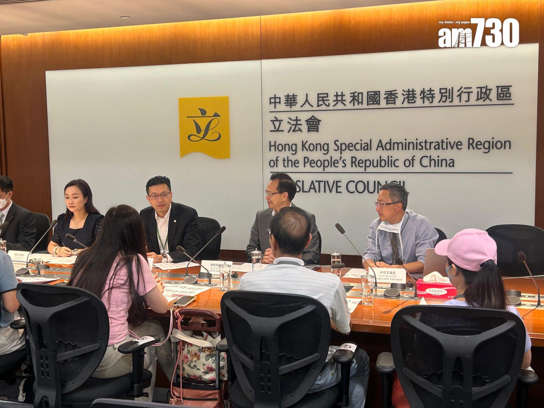 立法會議員陳凱欣回應指,政府和議員都負責任,取締劣質劏房後不會令居民無住所,但未必是一樣方便的深水埗區。(陳芷晴攝)